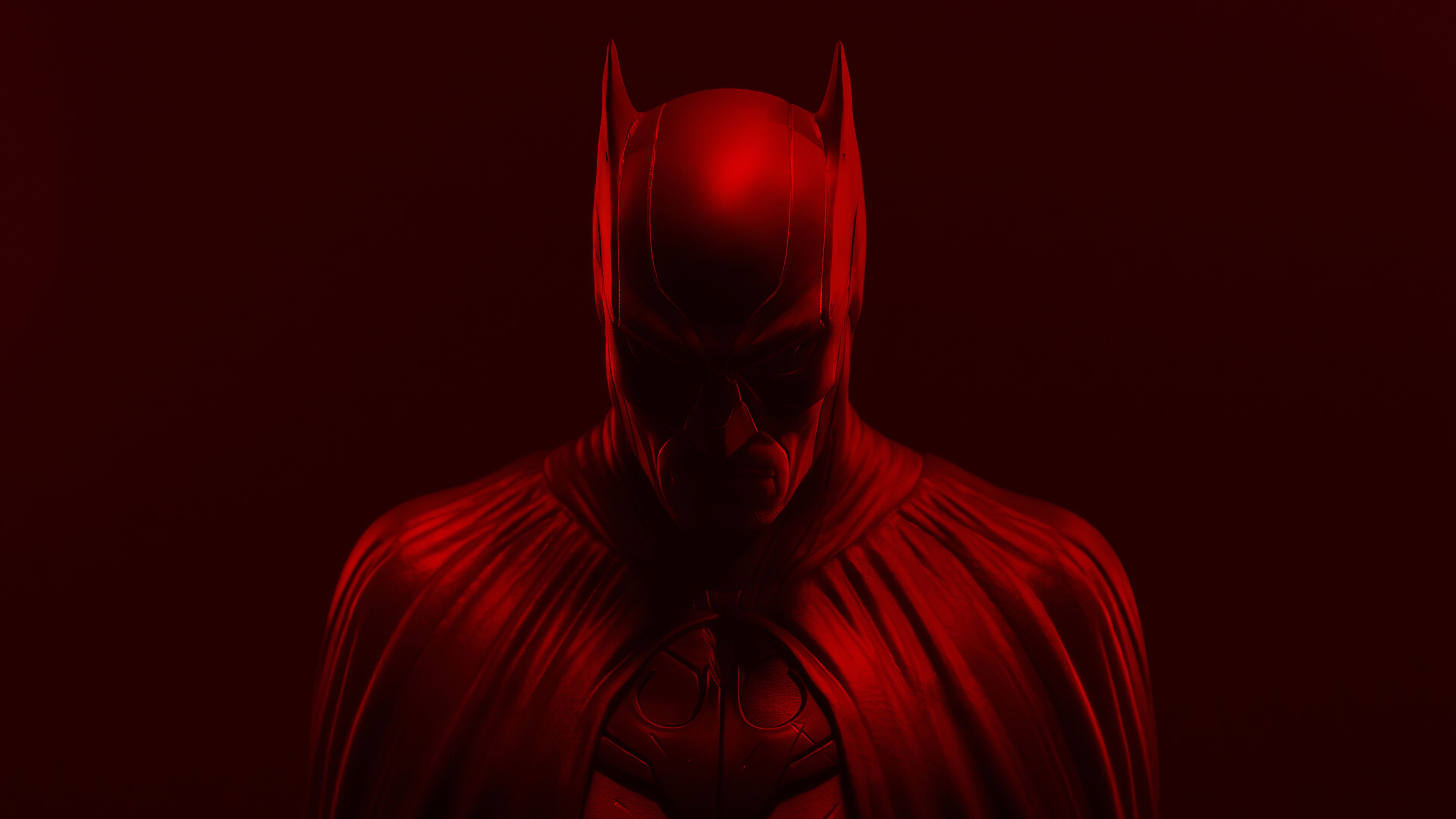Batman Red Background, HD Superheroes, 4k Wallpaper, Image