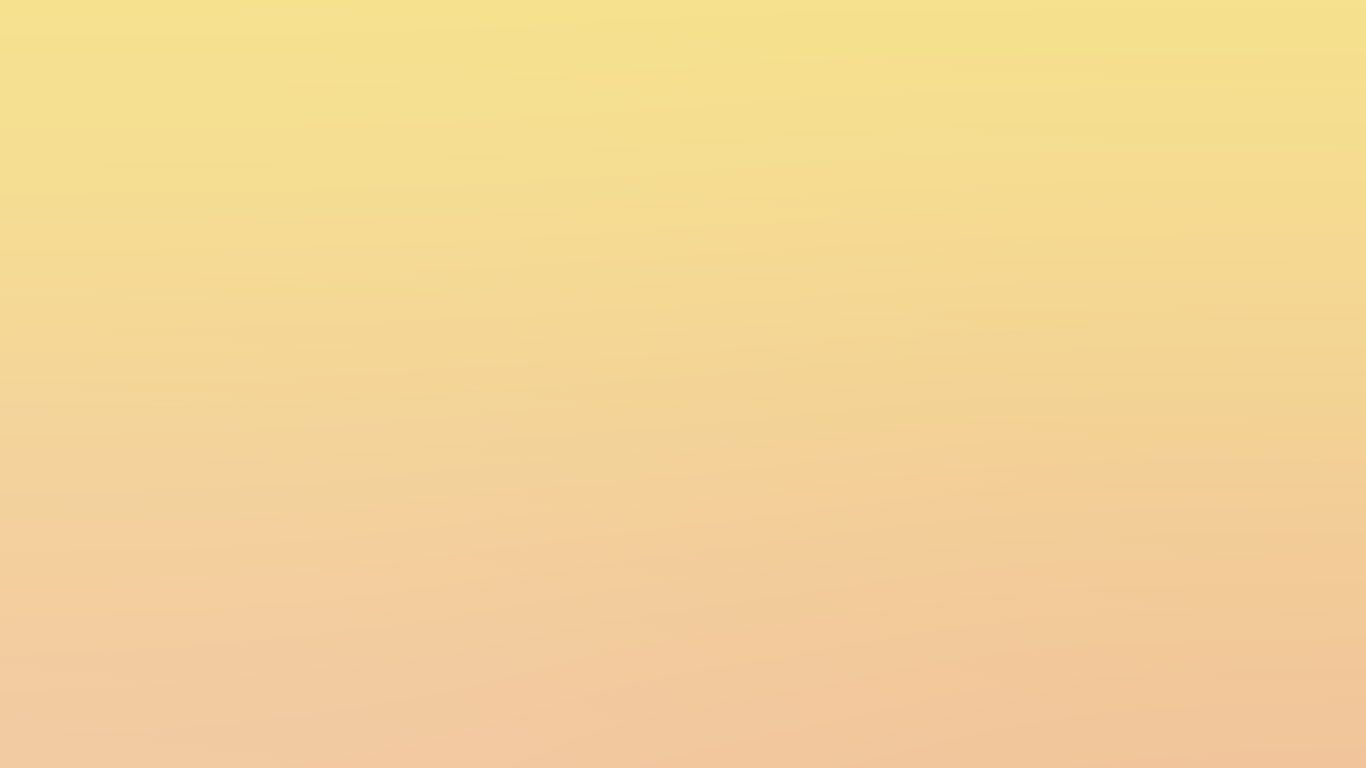 Shy Yellow Pastel Blur Gradation Wallpaper