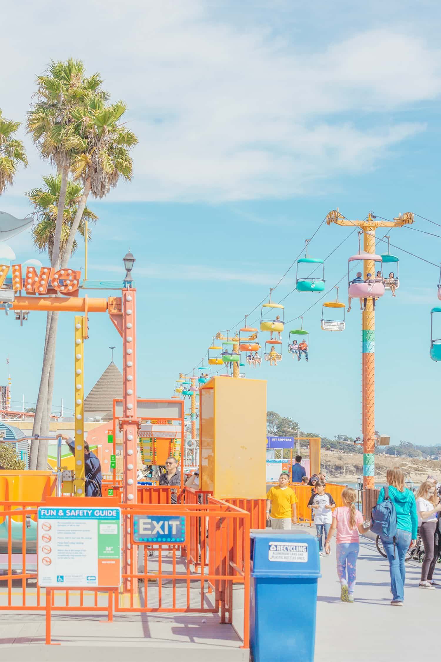 Candy Coloured Funfair Photography