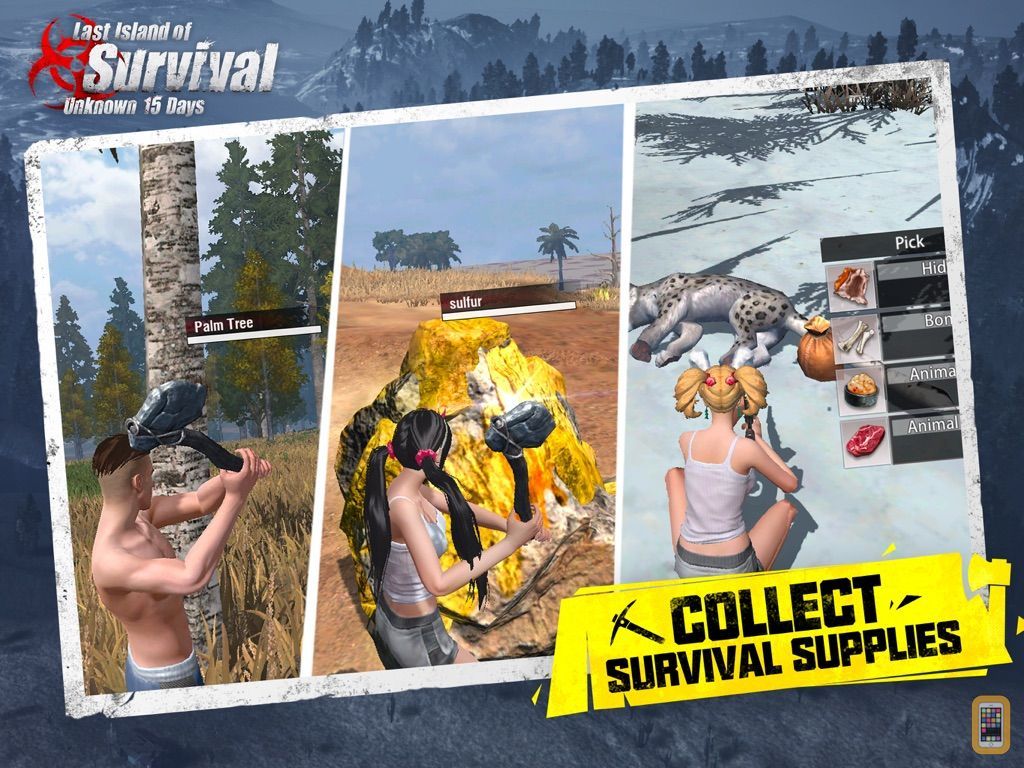 Last island of survival фон