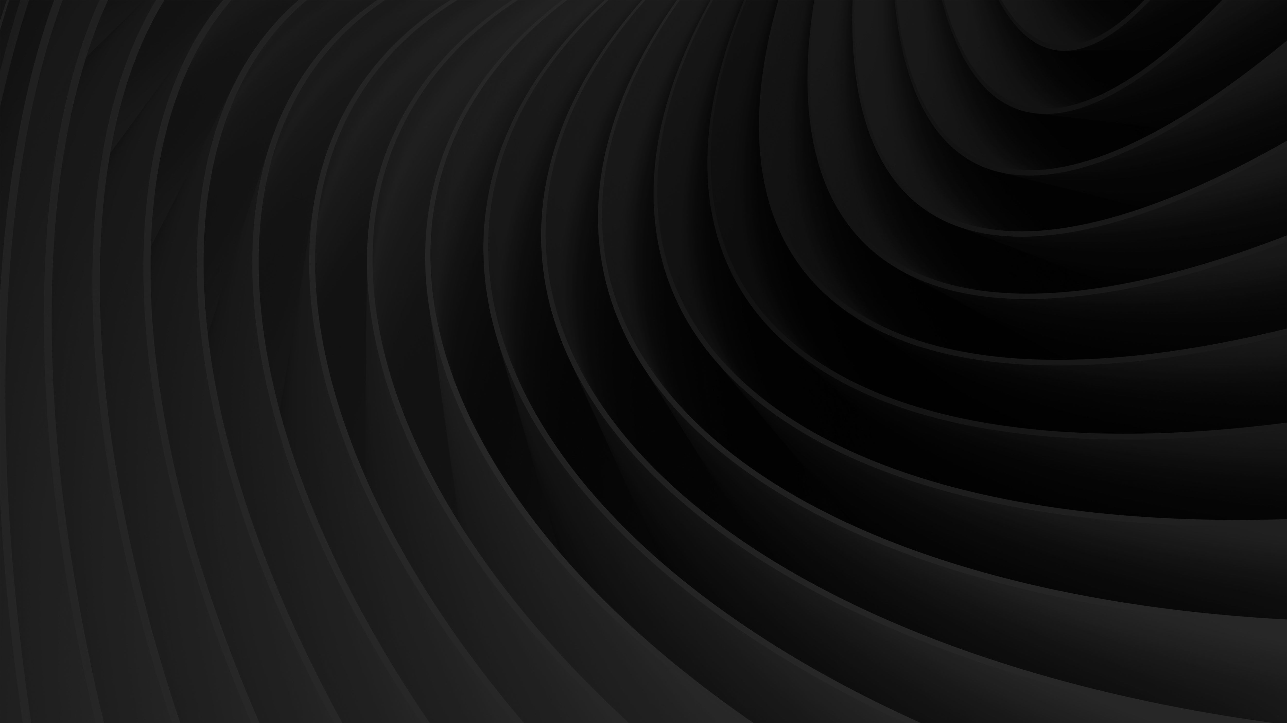digital art abstract minimalism black 3D lines simple wallpaper. Mocah HD Wallpaper