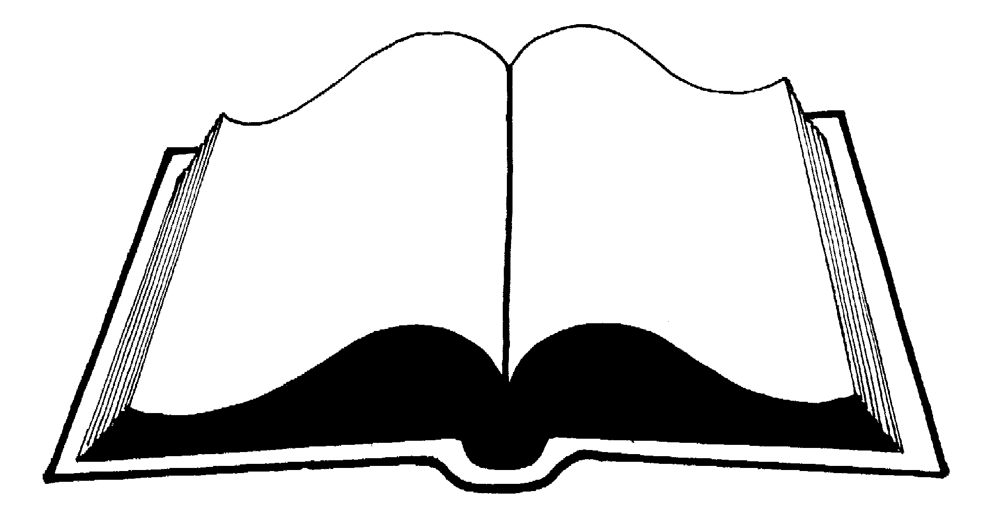 Open Book Bible Clipart