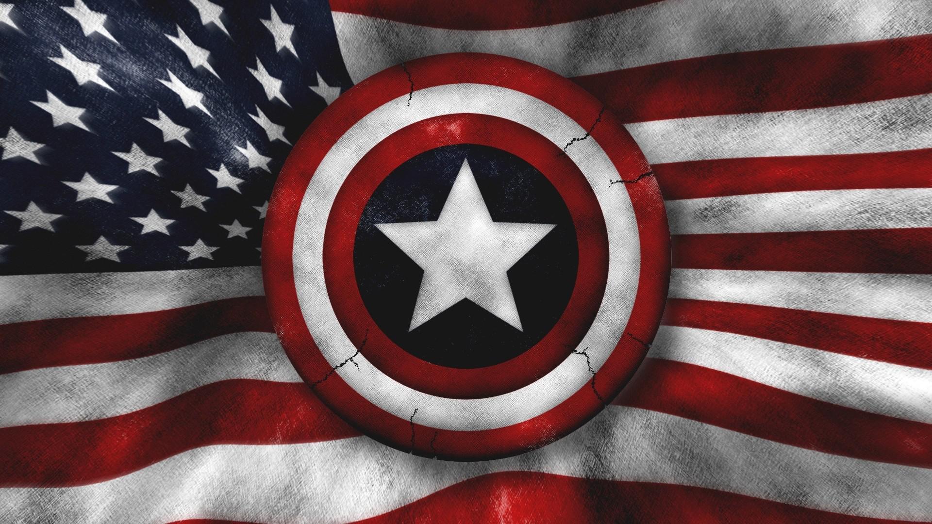 Army Military Captain America Flags wide Mobile HD desktop