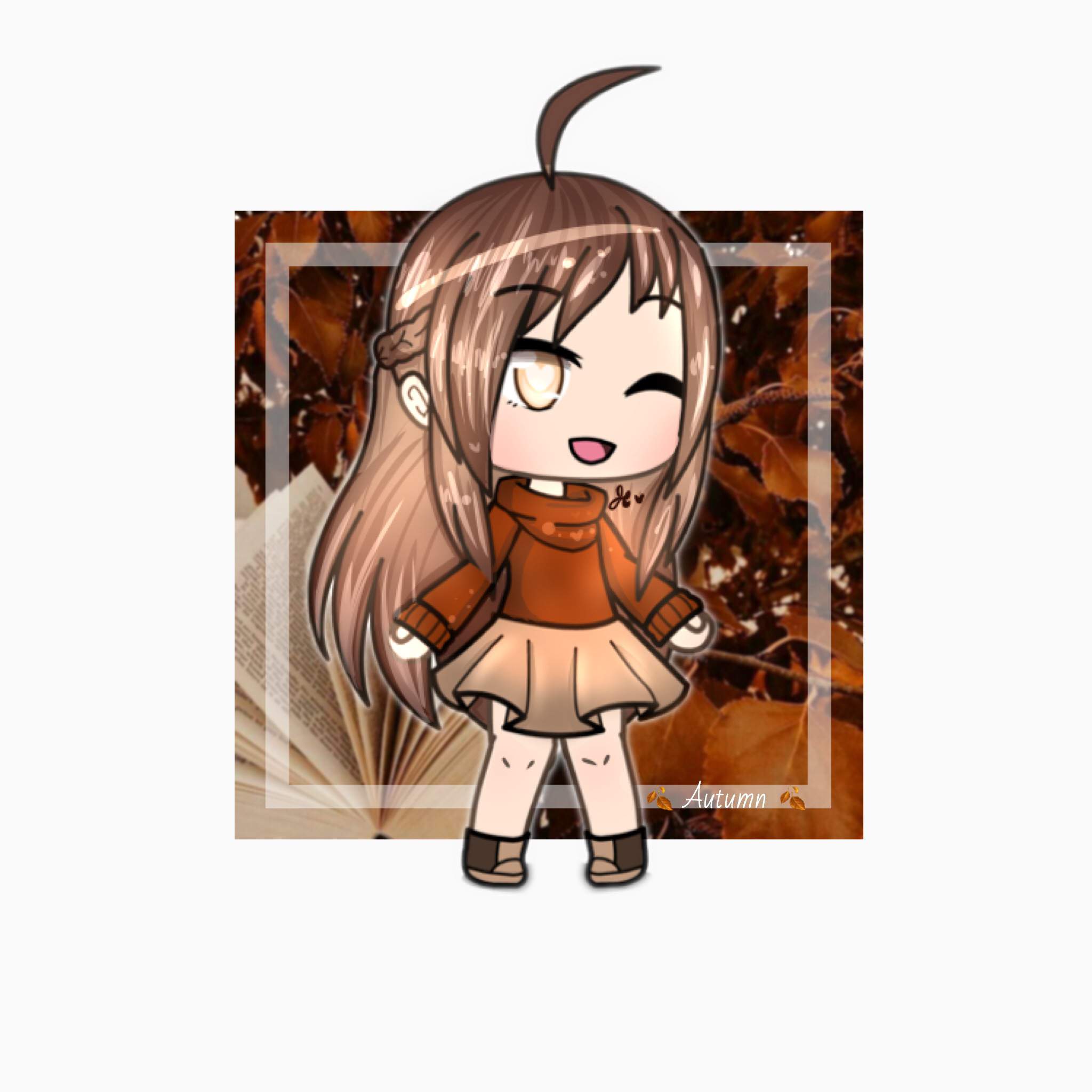 Autumn Edit. Gacha Verse Amino