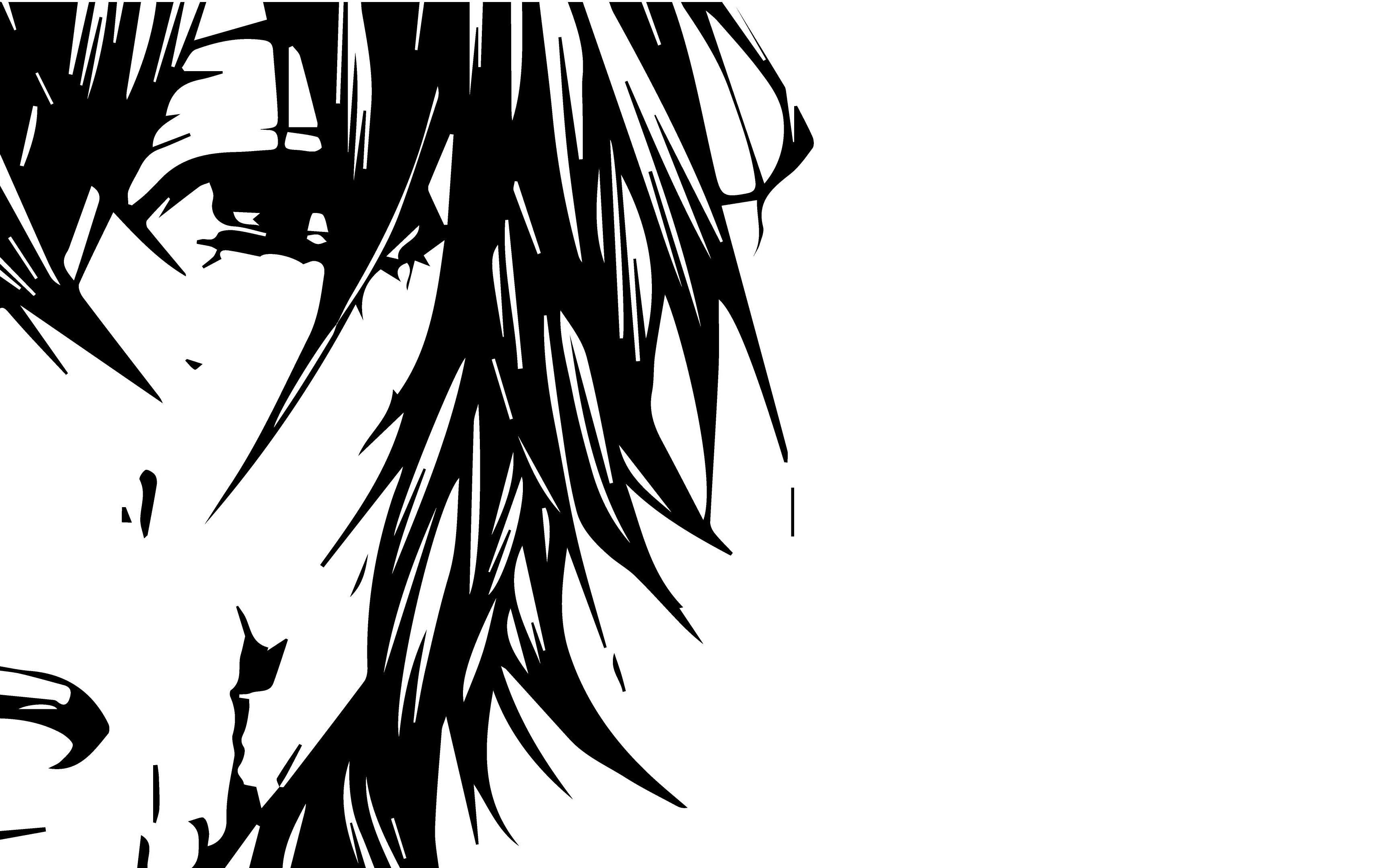 Anime Boy Black And White 4k Wallpapers - Wallpaper Cave