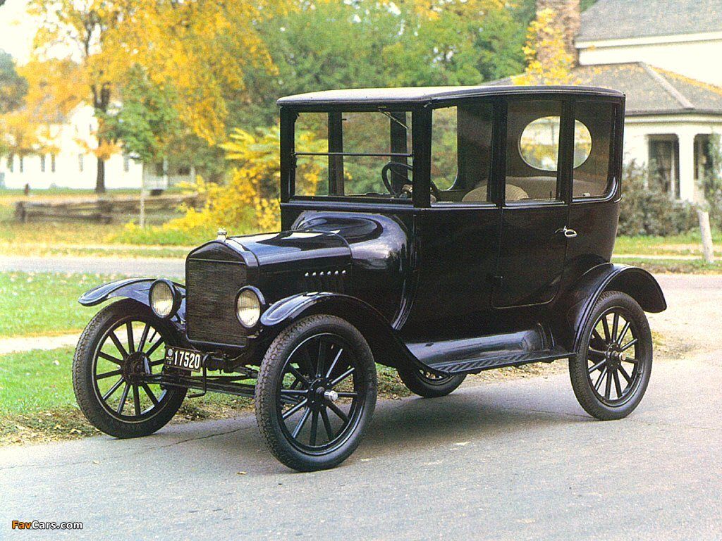 Ford Model T Fordor Sedan 1919 wallpaper (1024x768)