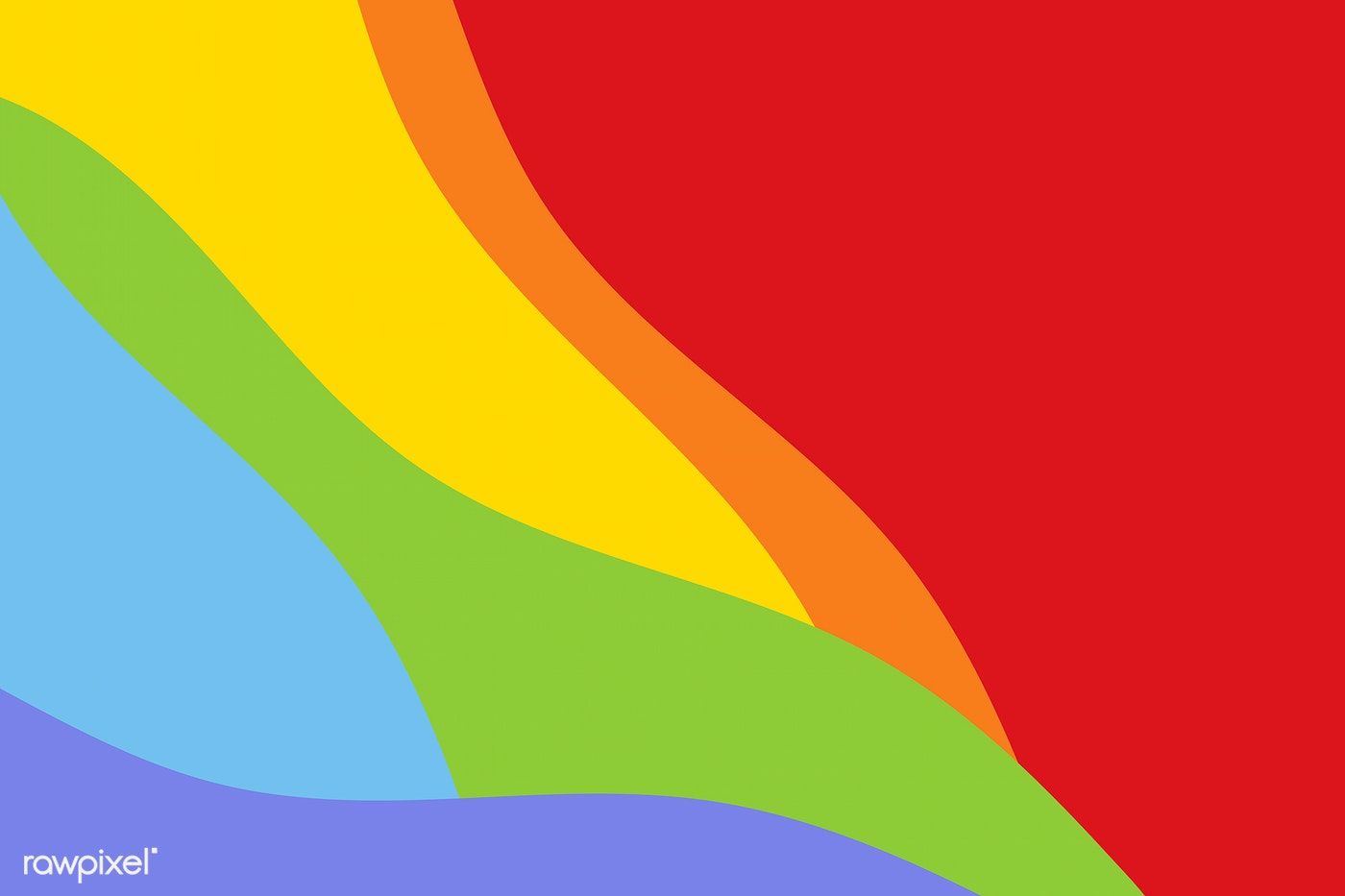 Download premium vector of Support LGBTQ pride rainbow background