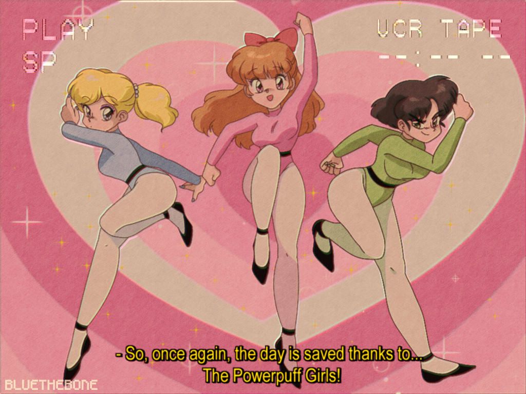 RETRO Powerpuff Girls by bluethebone. The Powerpuff Girls. Know