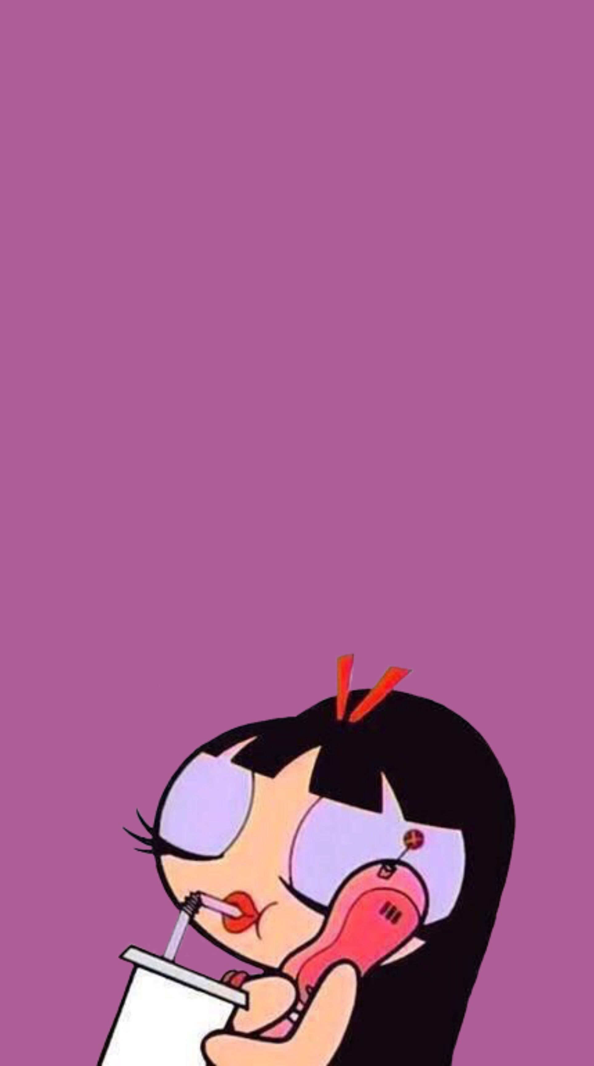 Aesthetic Gangsta Black Buttercup Wallpaper Powerpuff Girls Allwallpaper