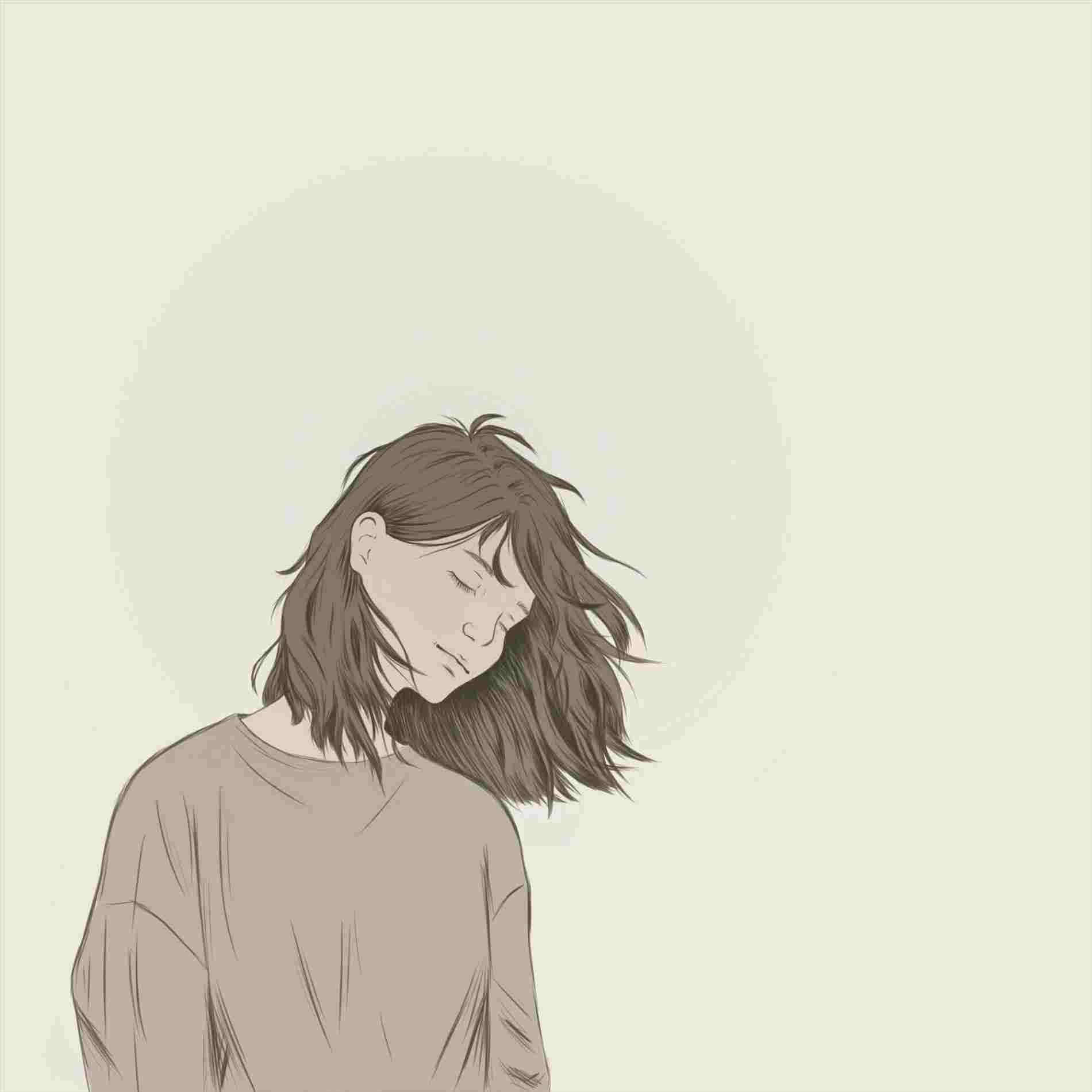 Download Aesthetic Girl Art Profile Picture