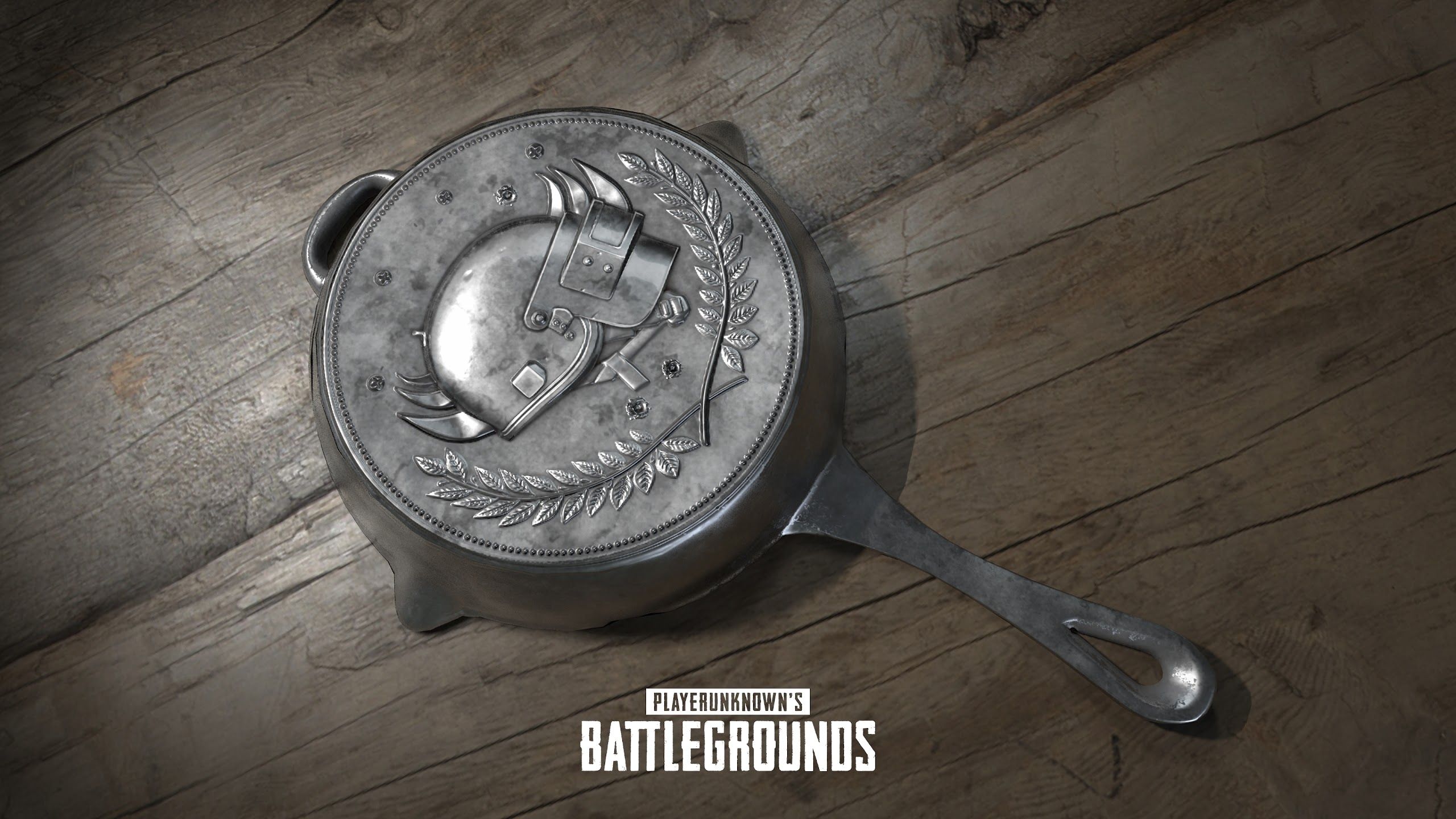 PUBG Frying Pan PlayerUnknown's Battlegrounds 4K Wallpaper