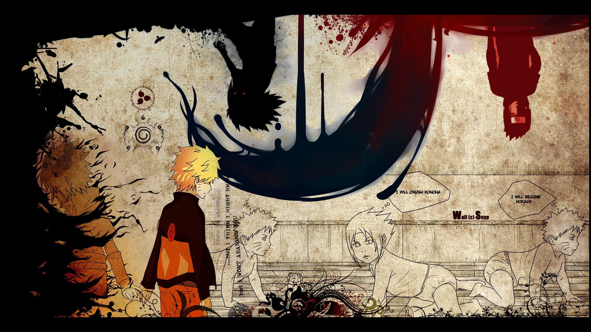 Uchiha Sasuke Naruto Shippuden Uzumaki Parallel Worlds HD wallpaper