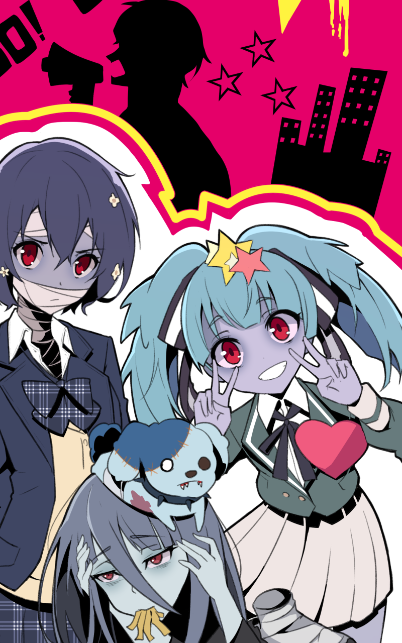 Anime Zombie Land Saga (800x1280) Wallpaper