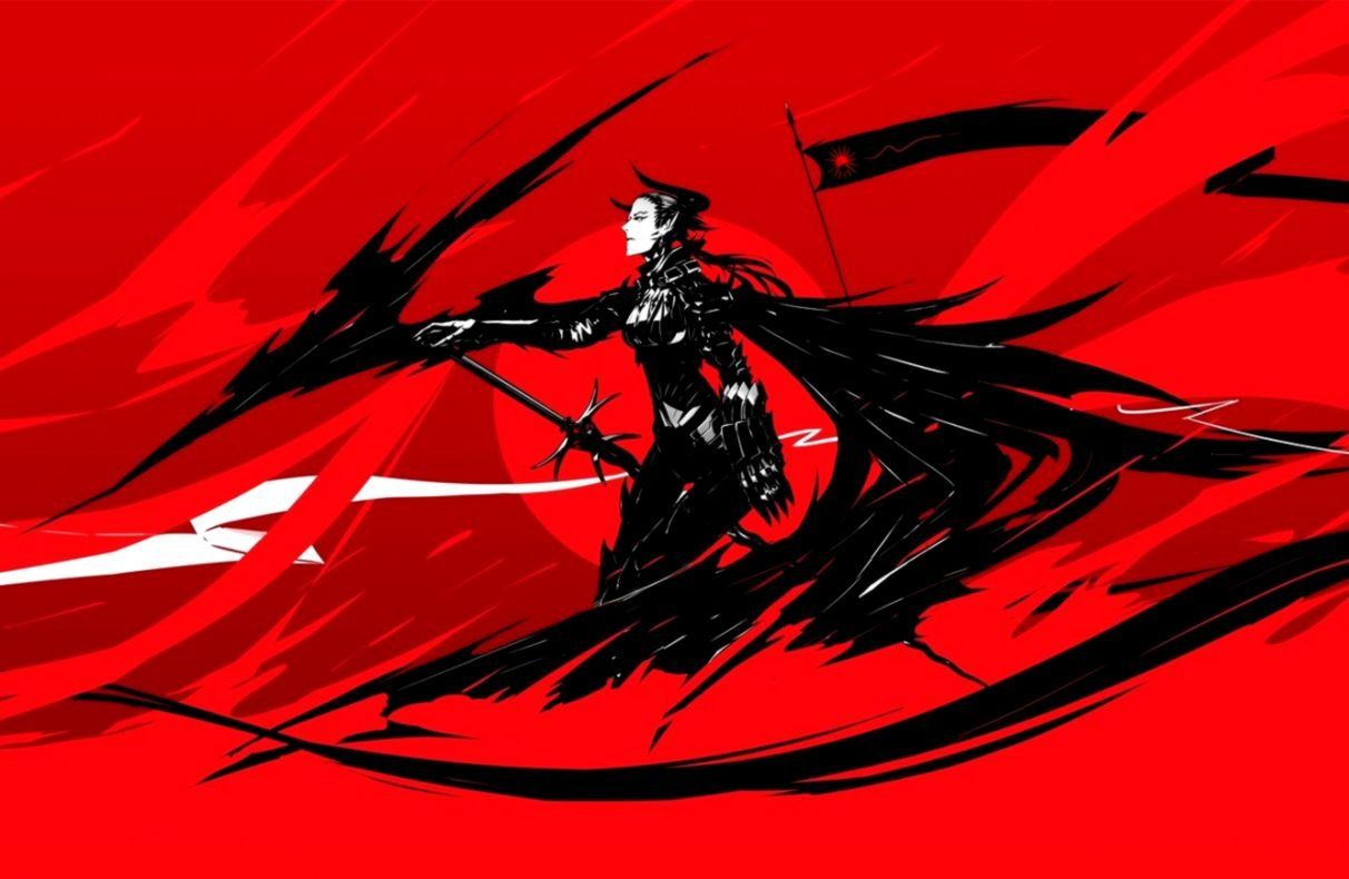 Red and Black Anime Wallpaper 72 images