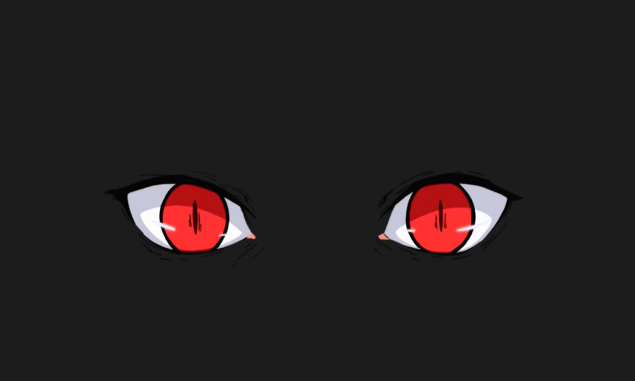 #eyes, #black, #red eyes, #digital art, #Kagerou Project