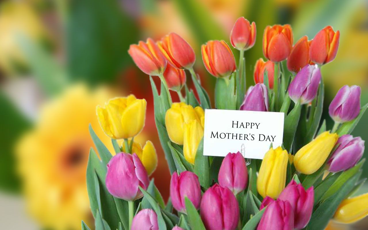 Free download mothers day flowers background Large Image