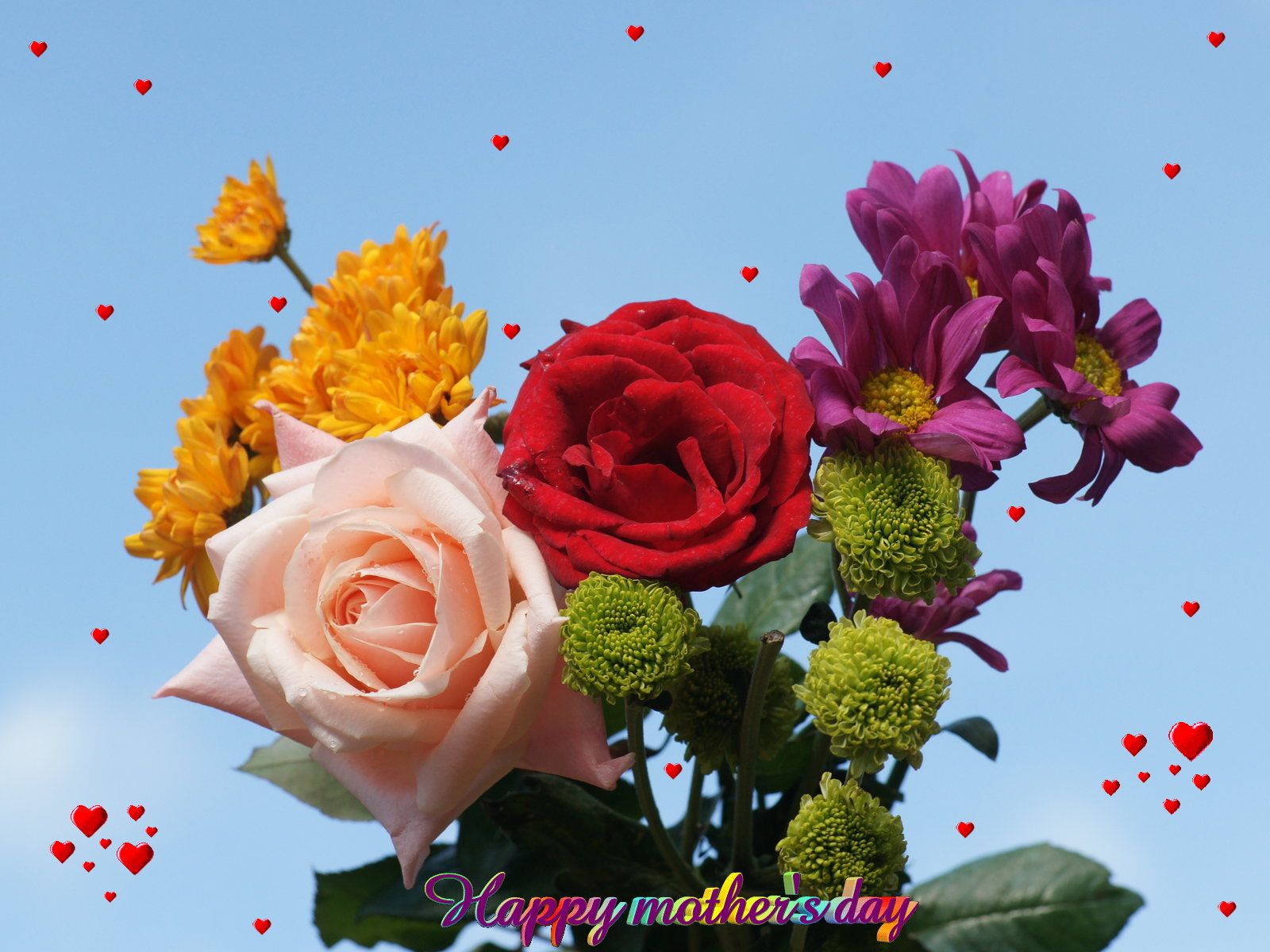 Free download Happy Mothers Day flower wallpaper flower 1600x1200