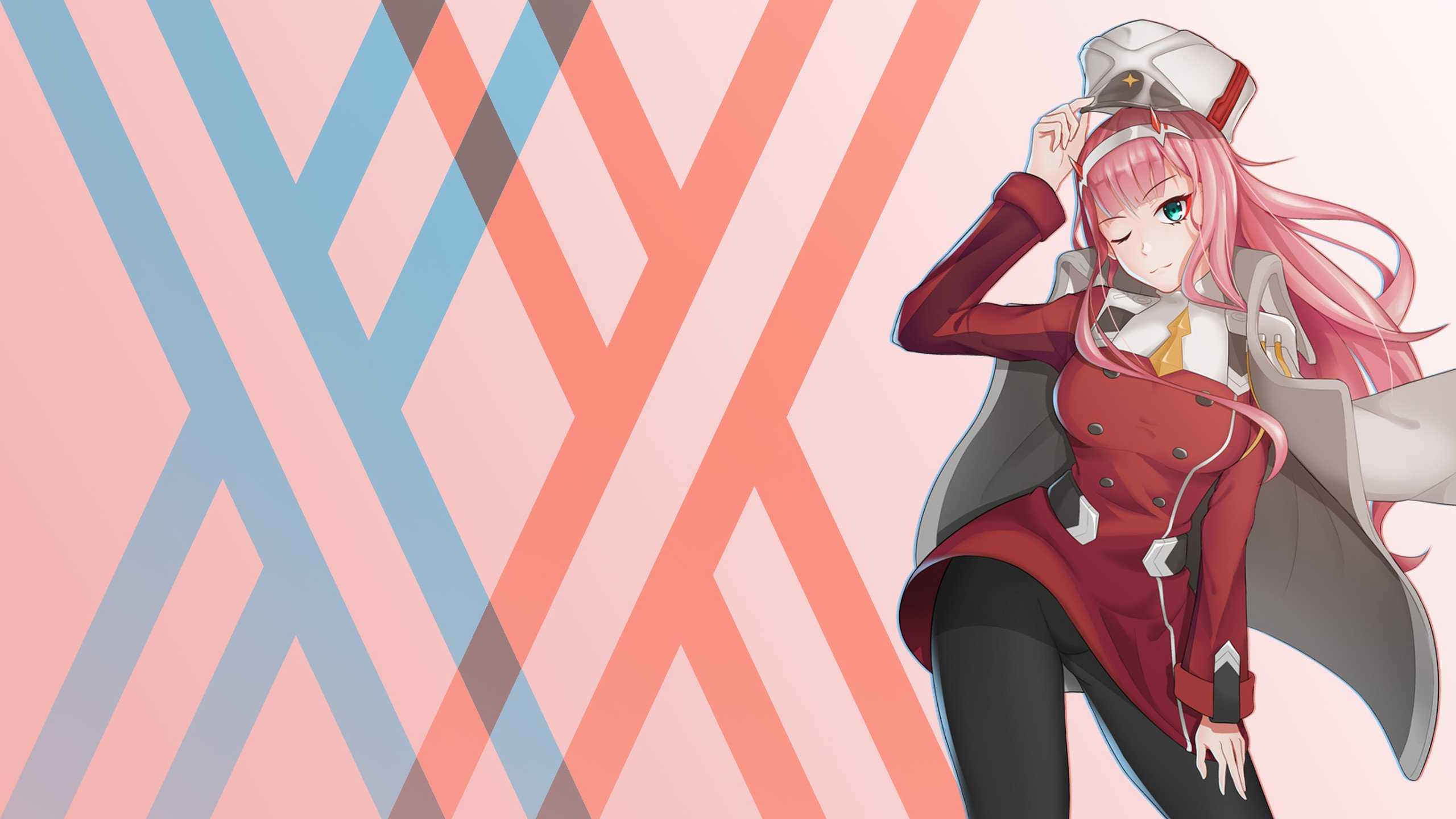 Darling in The Franxx Japenese Animated Series HD Wallpaper
