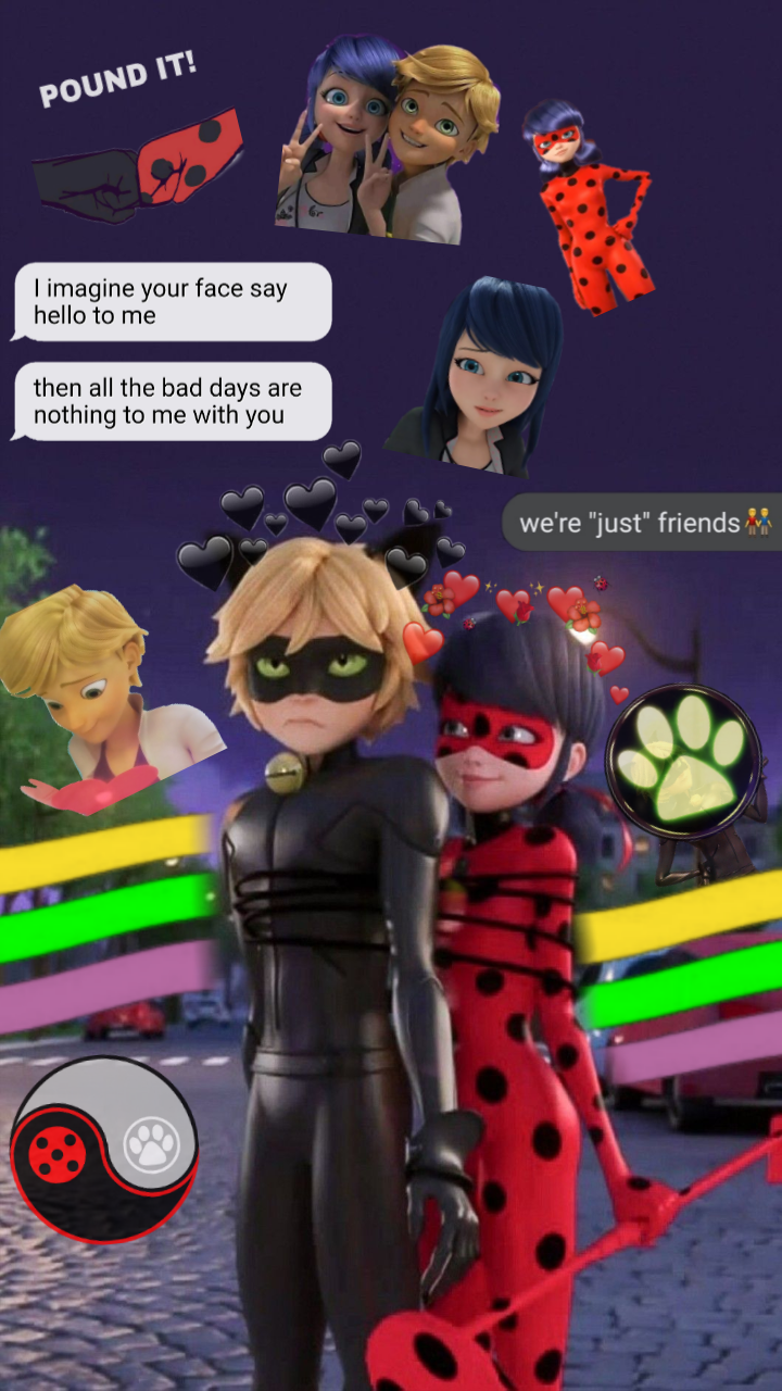 If anyone wants a miraculous ladybug wallpaper then ask me, I can