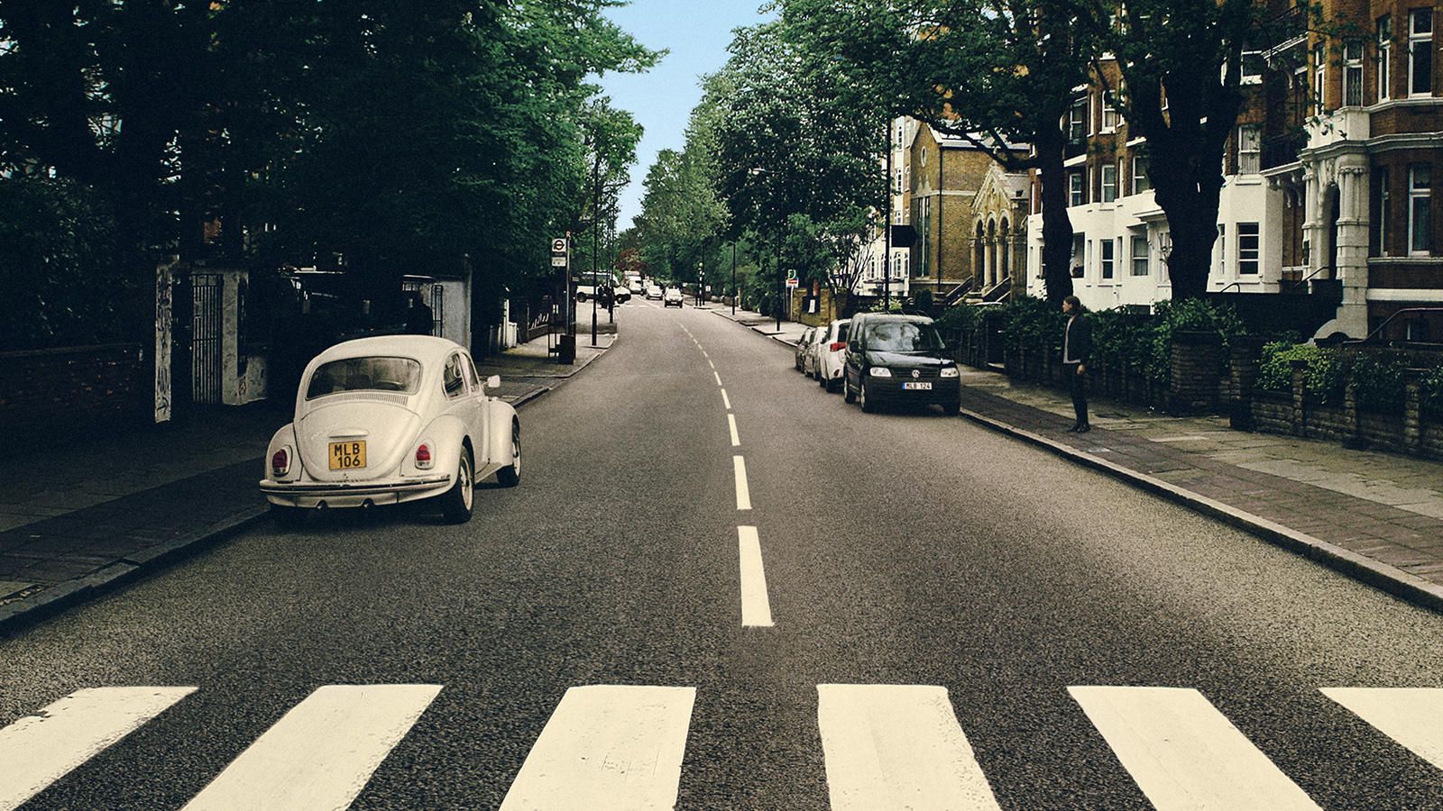 VW Fixes The Beatles Abbey Road Album Cover.