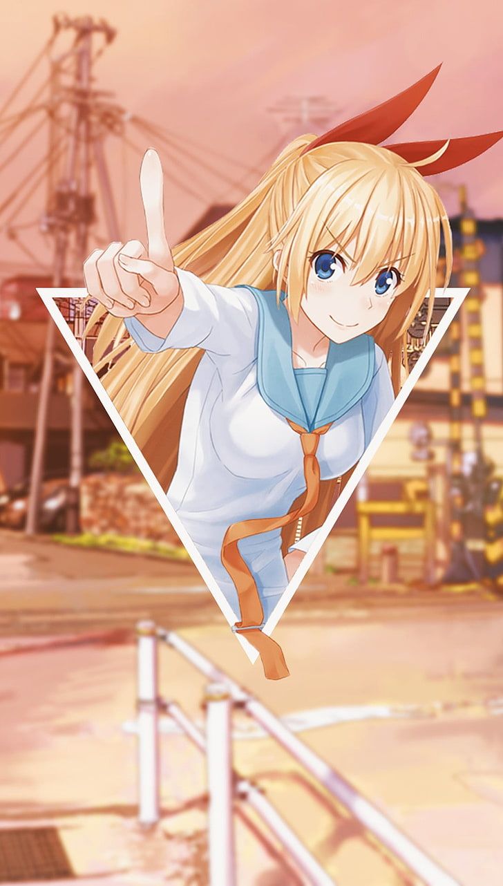 HD Wallpaper: Anime, Anime Girls, Picture In Picture, Kirisaki