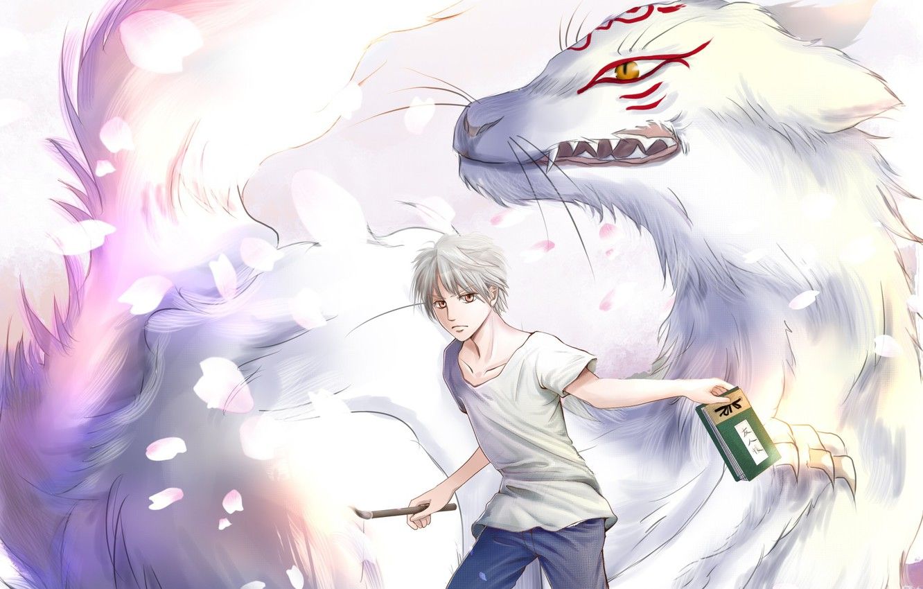 Wallpaper anime, art, guy, characters, natsume yuujinchou, U