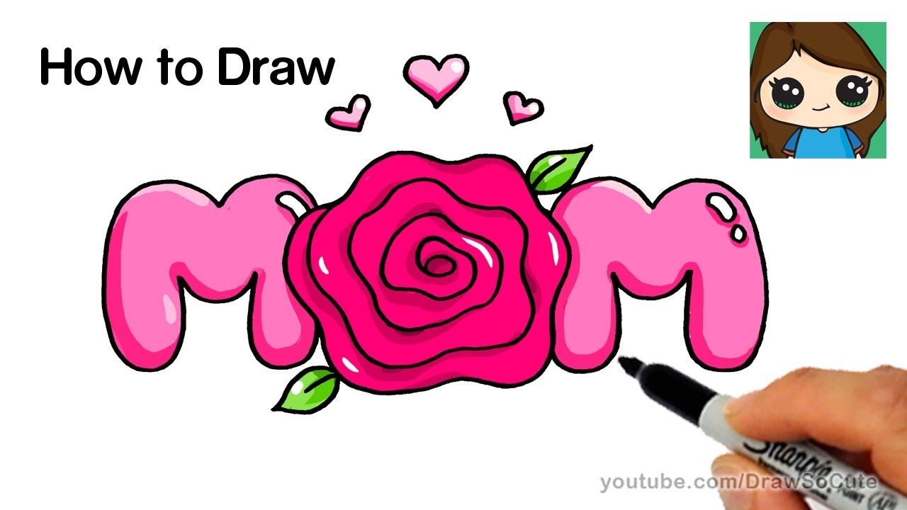 Mother`S Day Clipart bubble letter Free Clip Art stock