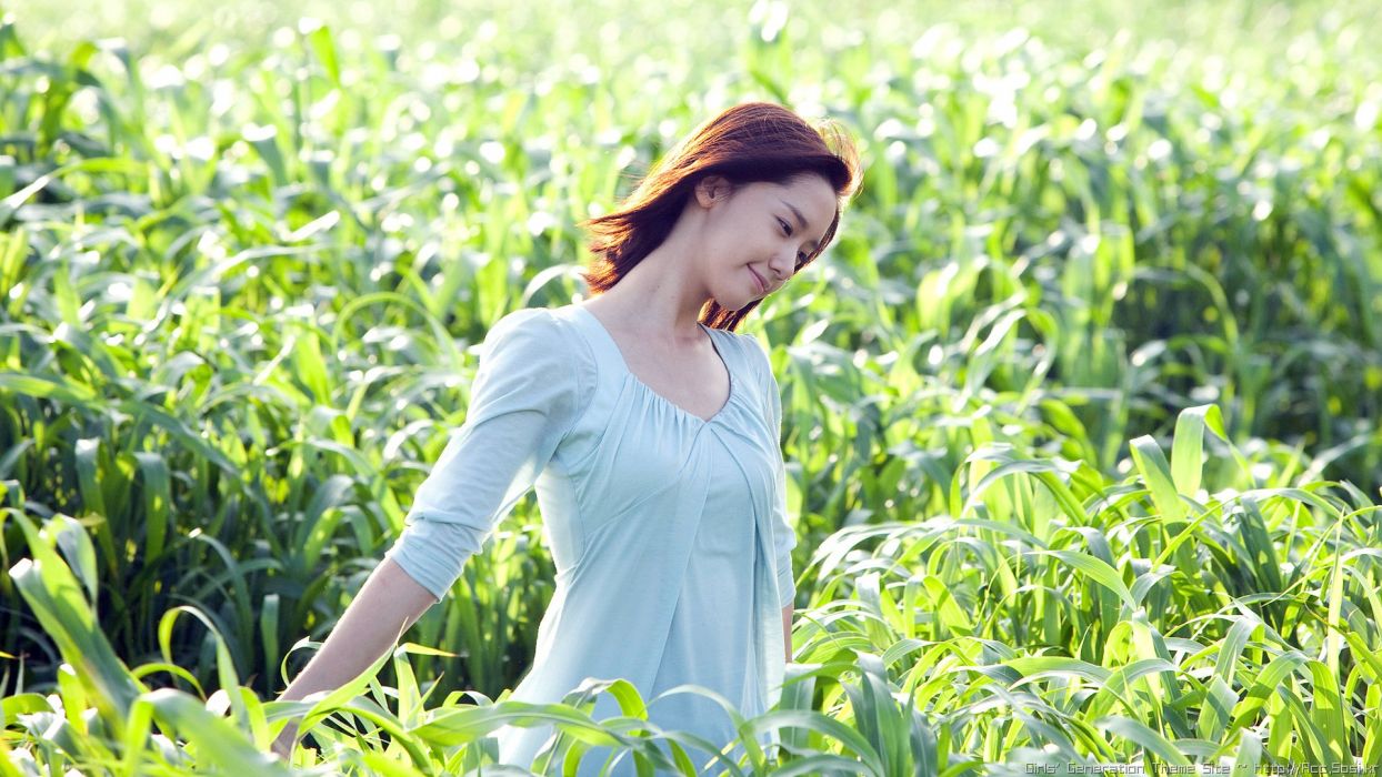 Women corn Girls Generation SNSD Im YoonA wallpaperx1080