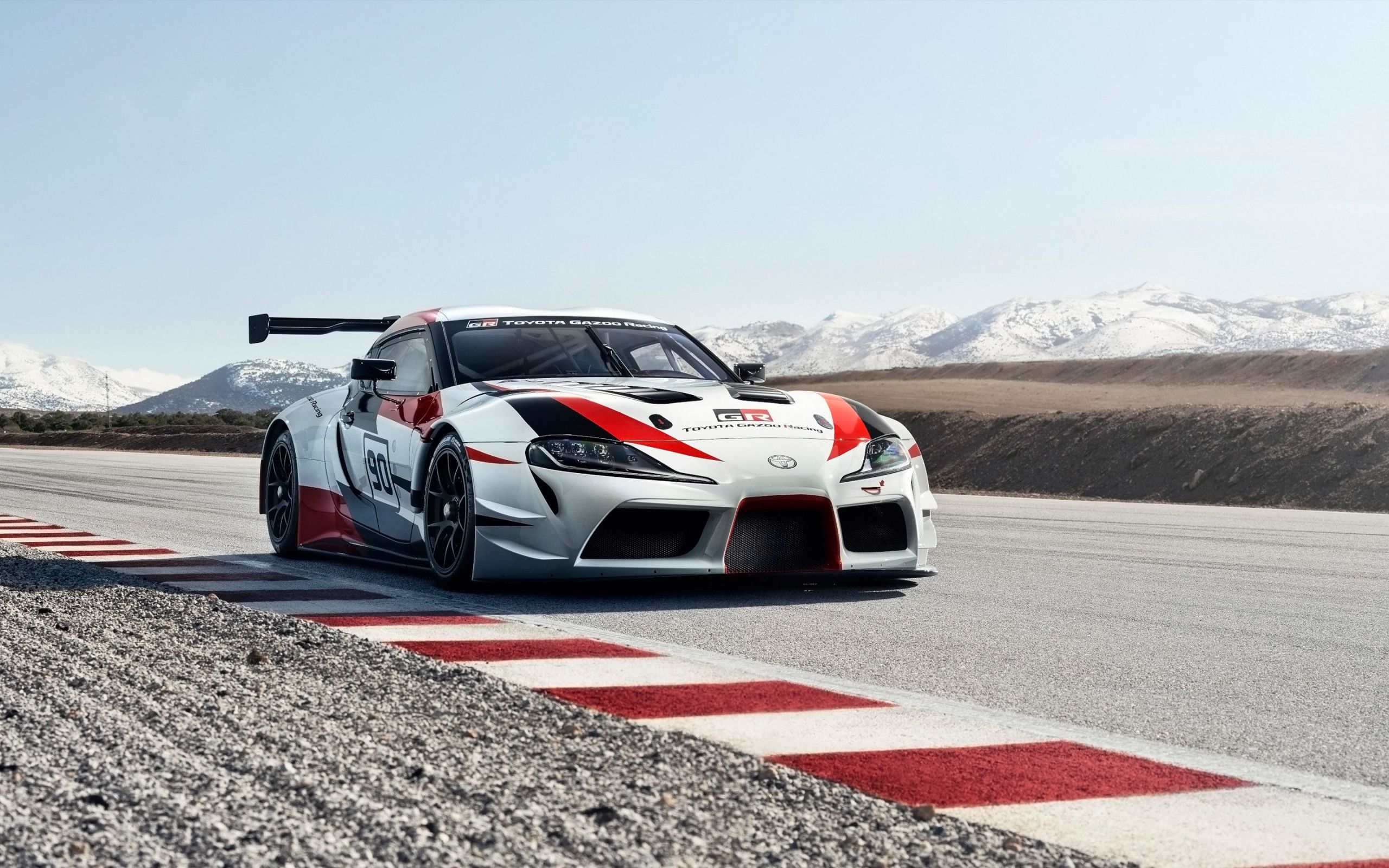 Download wallpaper: Toyota GR Supra Racing Concept 2560x1600