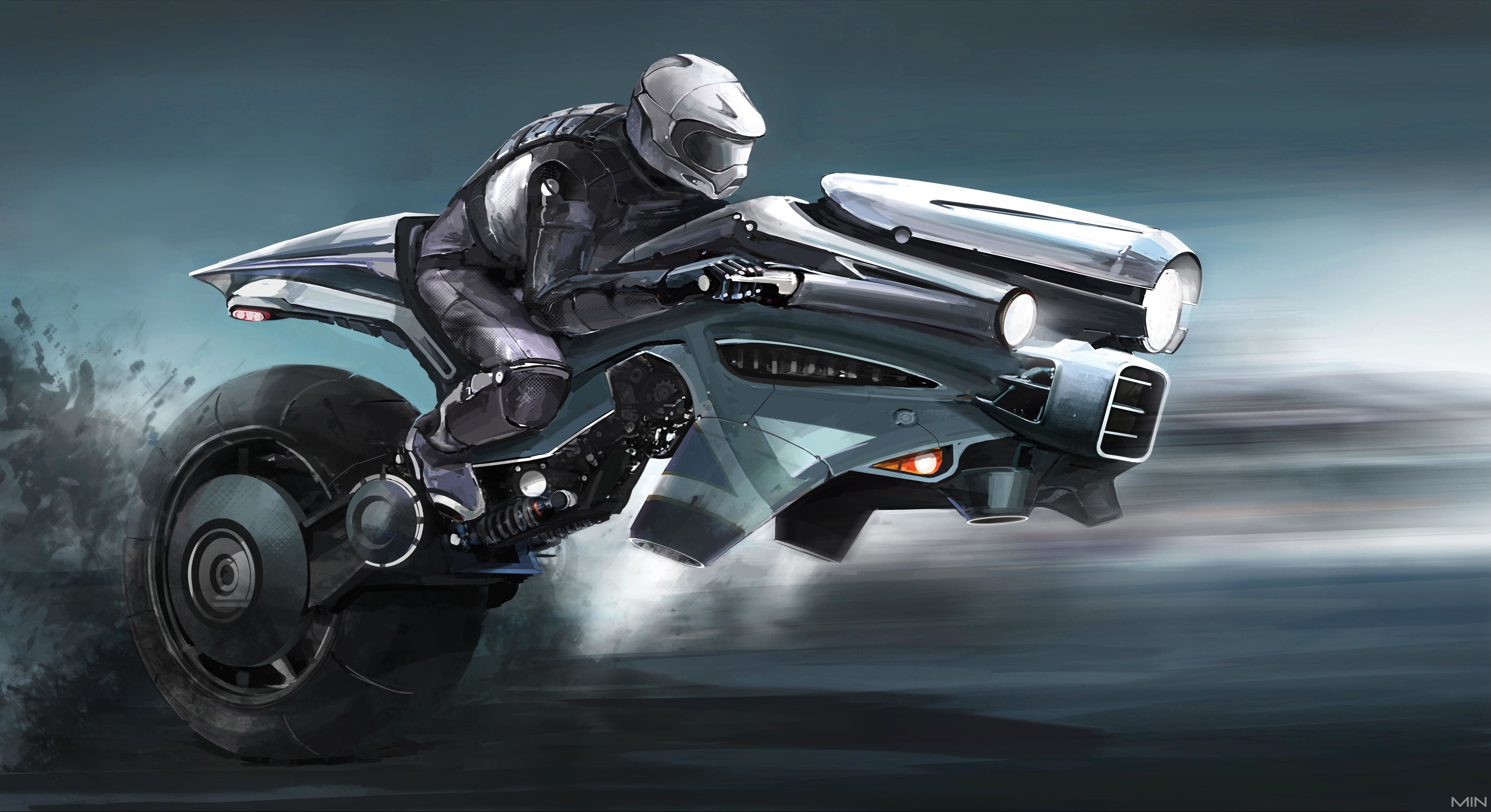 Monowheel. Futuristic motorcycle, Hover bike, Motorcycle wallpaper