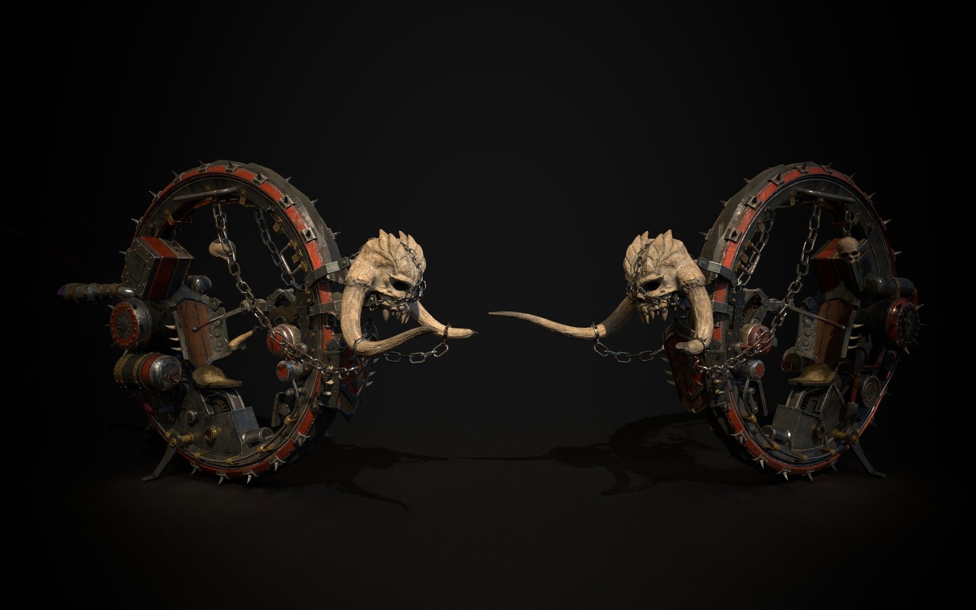 Horde Monowheel I made. Wasn't planning on posting this here until