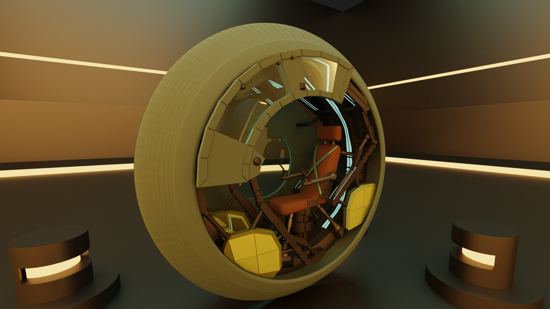 This is a mono wheel i saw a few of these before and i loved