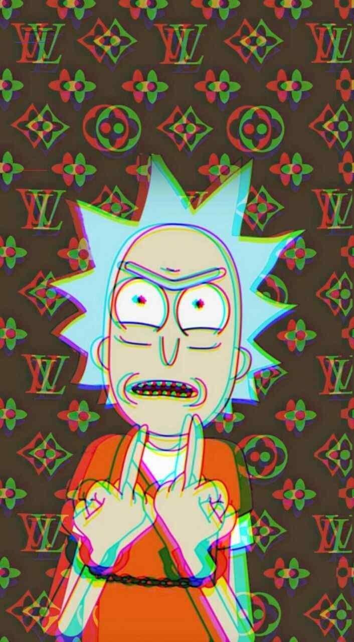 Rick and Morty. iPhone wallpaper