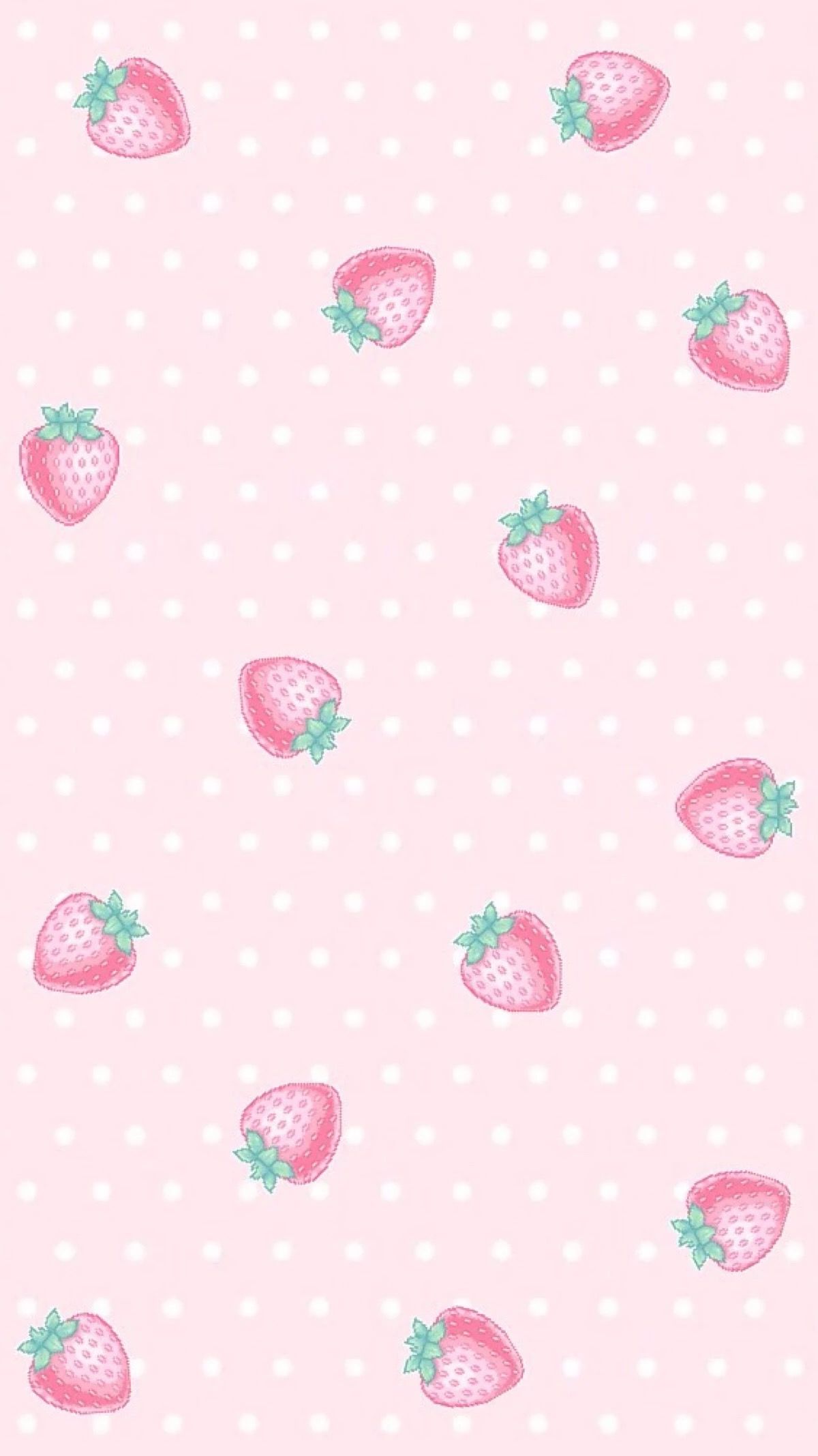 Strawberry. Cute pastel wallpaper, Sassy wallpaper, Unique wallpaper