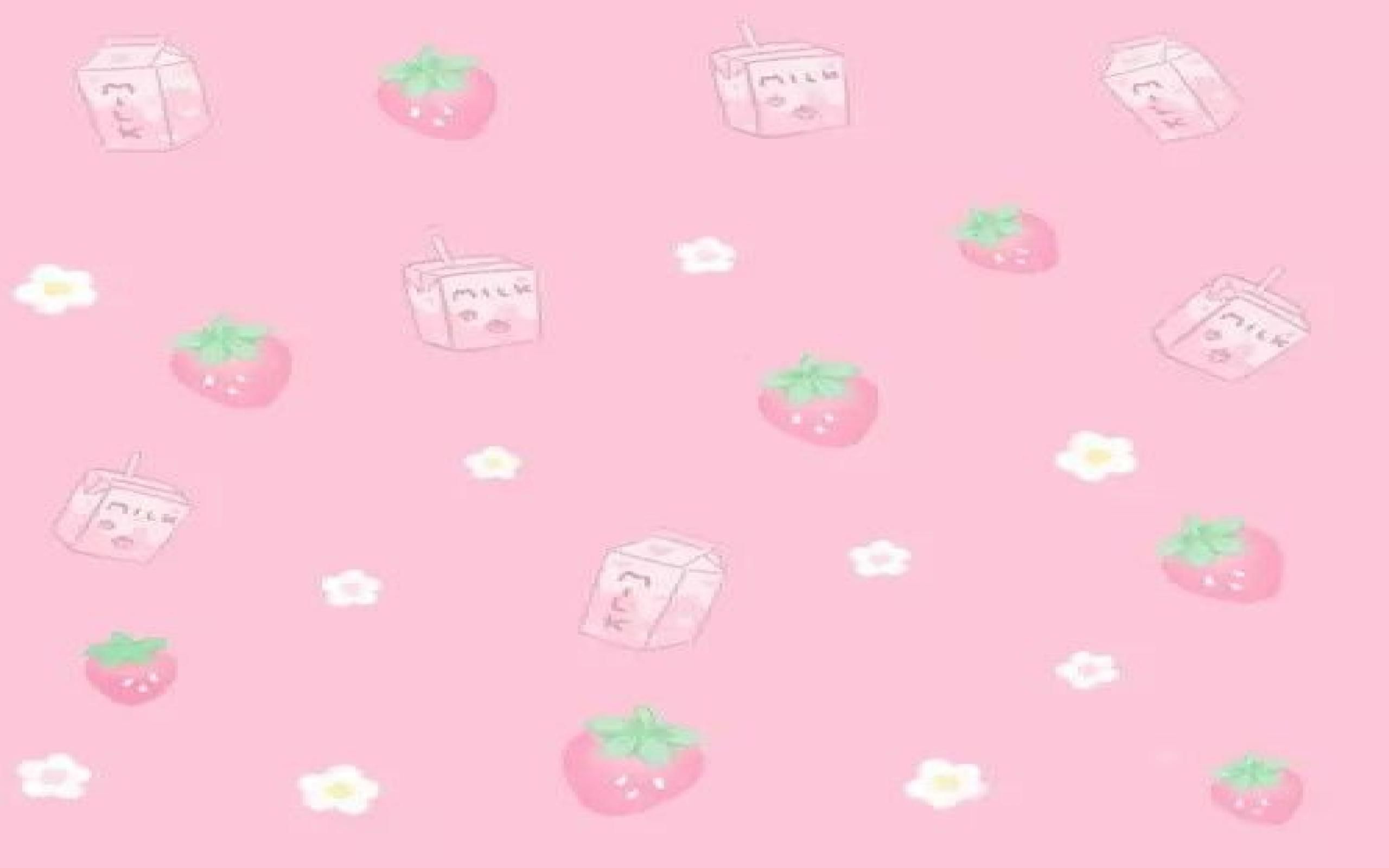 Desktop Kawaii Strawberry Milk Wallpapers Wallpaper Cave You can also upload and share your favorite strawberry milk aesthetic view all recent wallpapers ». desktop kawaii strawberry milk