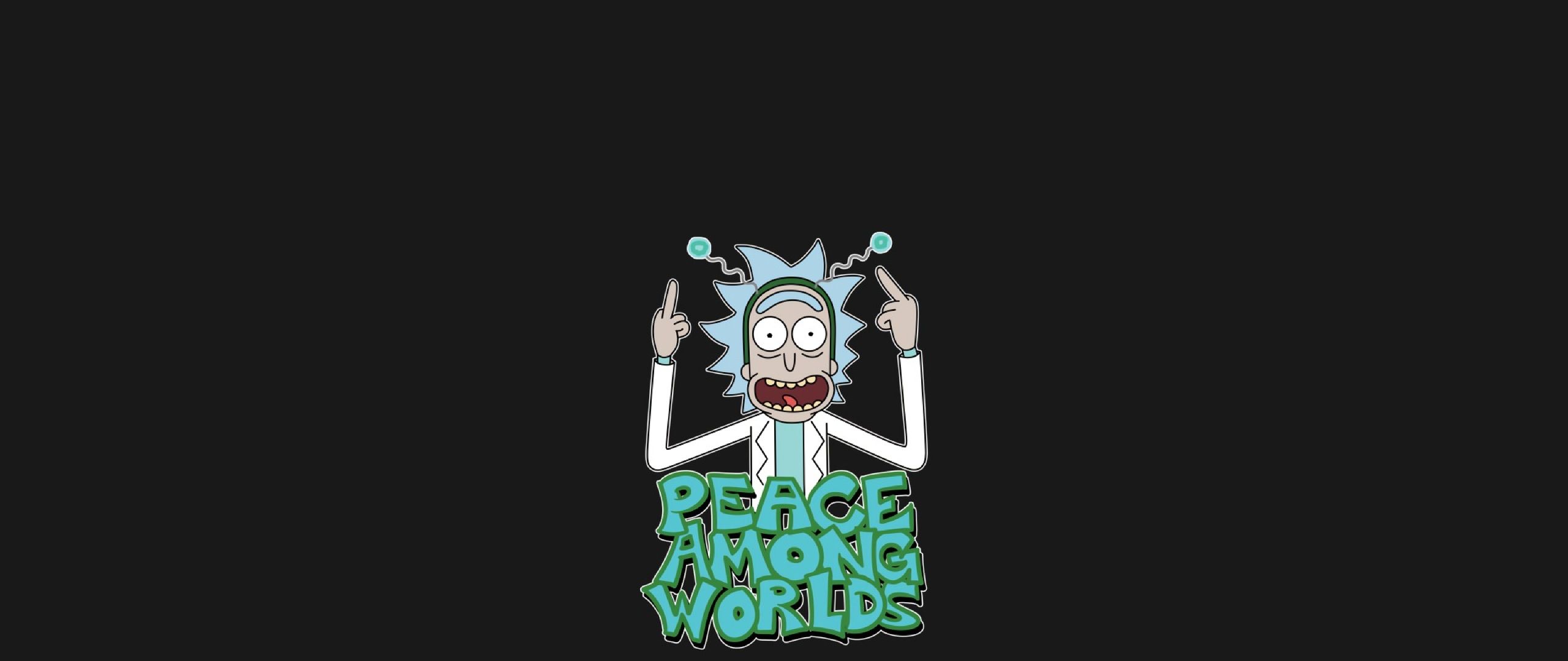 Peace Among Worlds Rick and Morty 2560x1080 Resolution