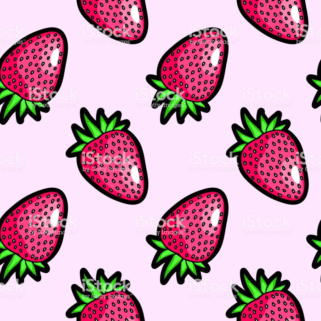 Kawaii Strawberry Wallpapers - Wallpaper Cave