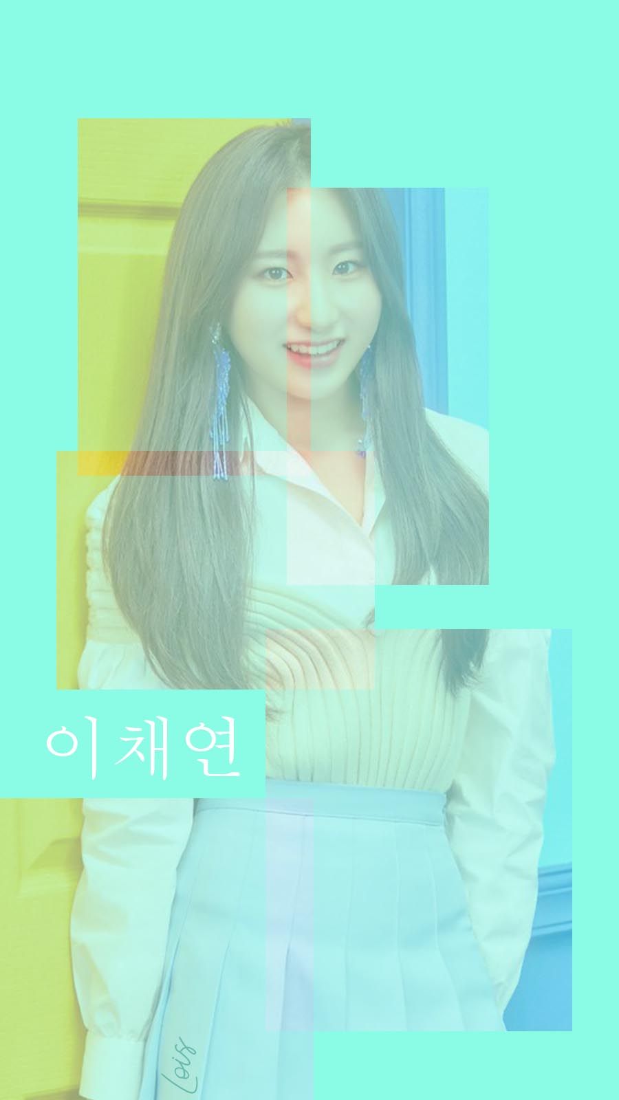 IZ*ONE LEE CHAEYEON (아이즈원 이채연) BLUE MINT LA VIE EN ROSE