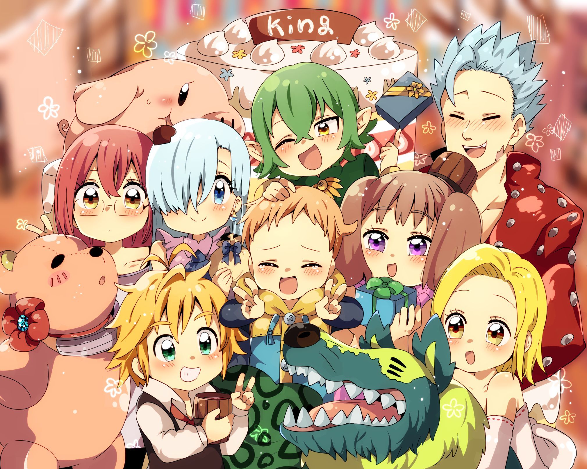 Nanatsu no Taizai. Seven deadly sins anime