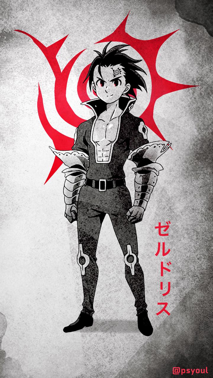 Wallpaper Sword Guy Anime Art Meliodas Nanatsu No Taizai