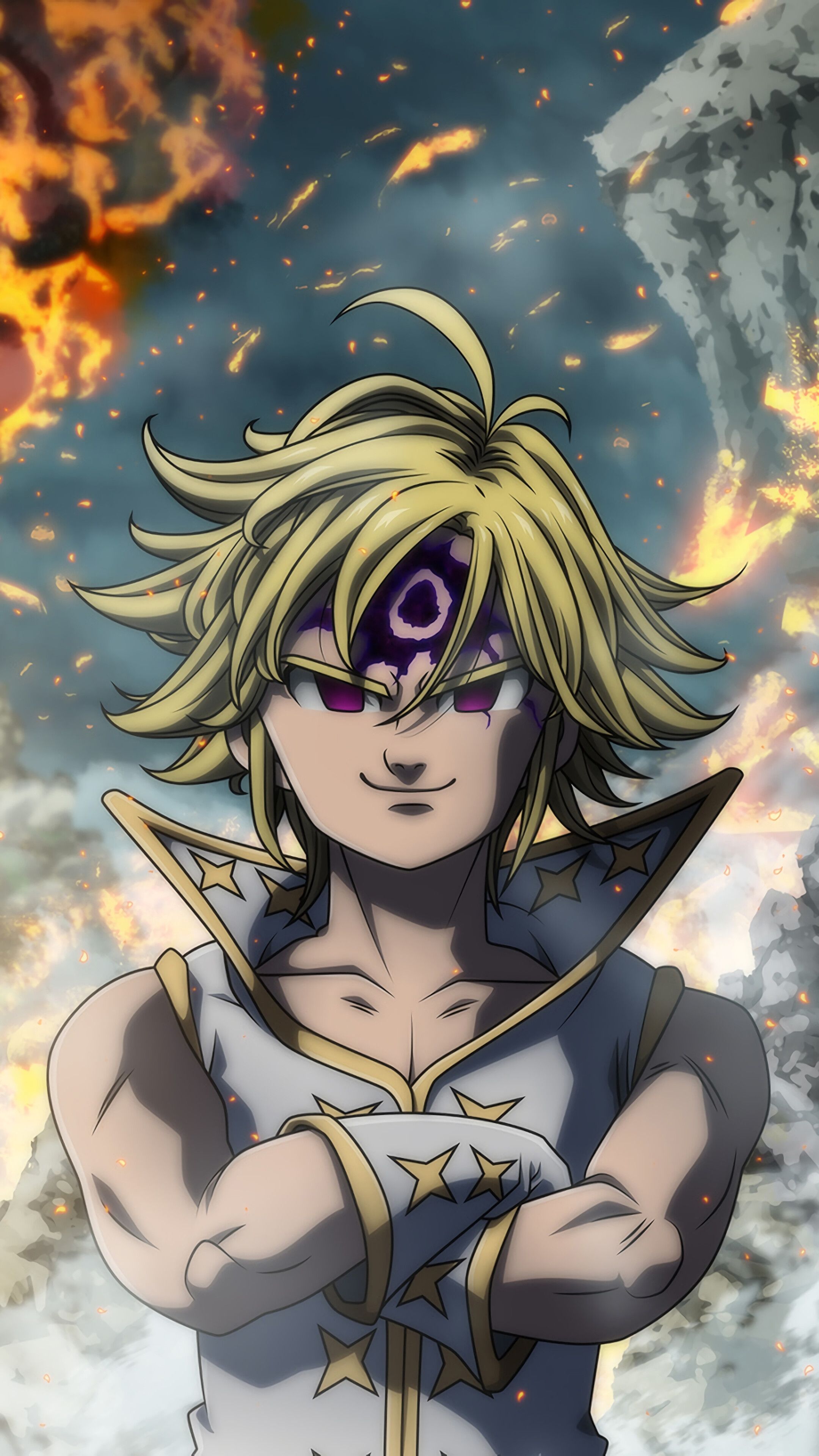 Meliodas From Demon The Seven Deadly Sins Samsung  iPhone Wallpapers  Free Download