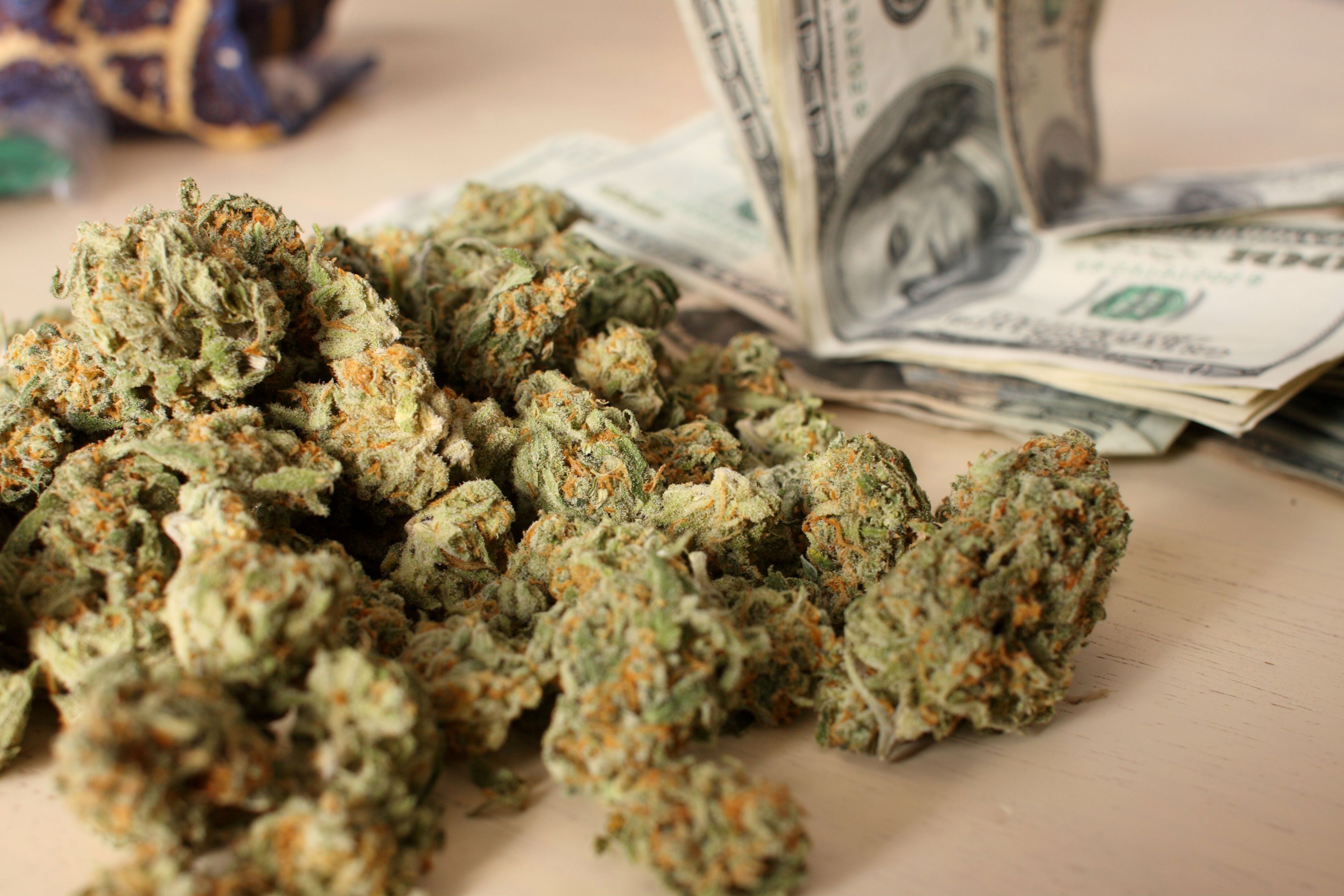 marijuana, Weed, Drugs, Money Wallpaper HD / Desktop