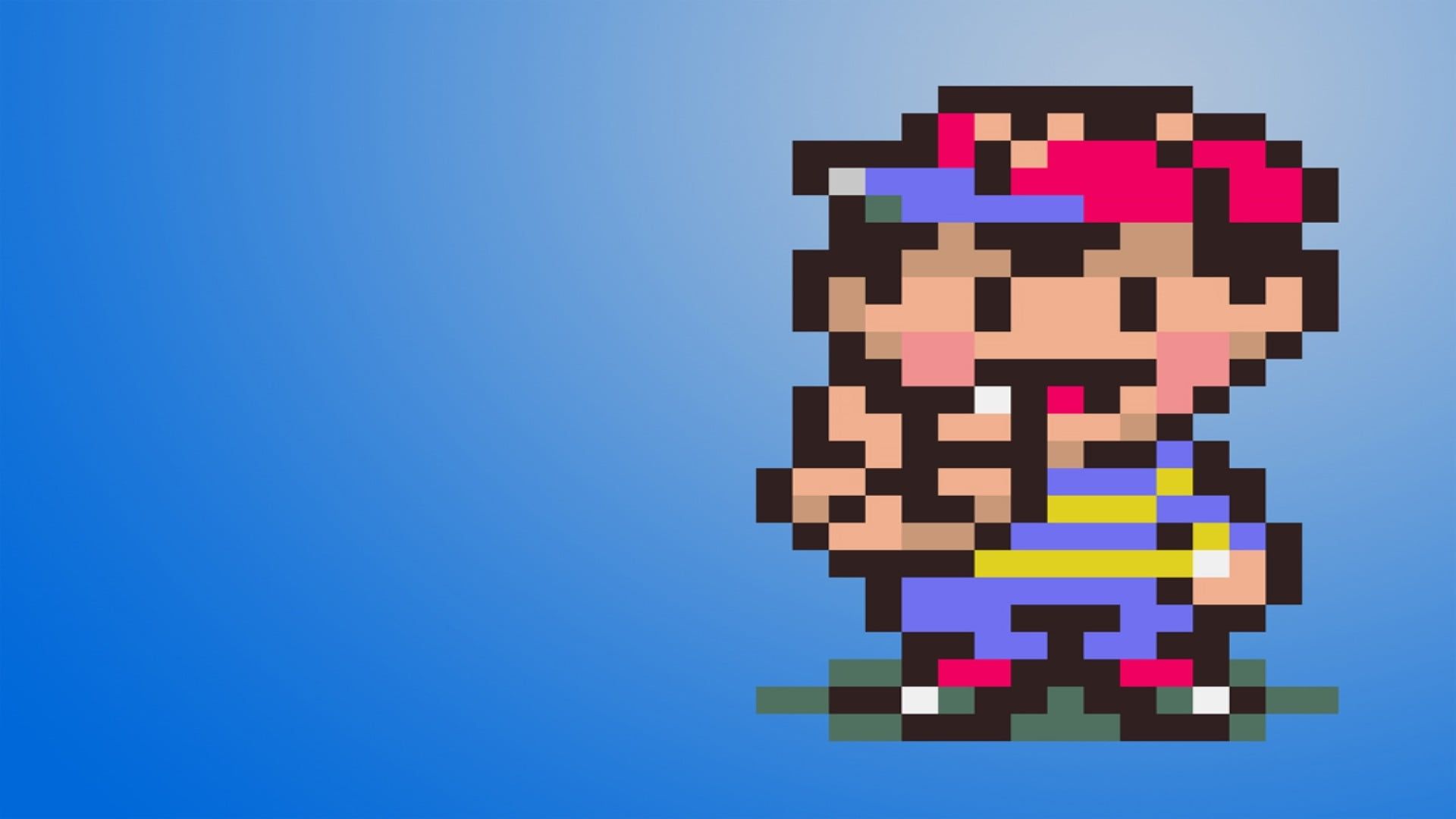 Super Mario digital wallpaper, Earthbound, pixels HD wallpaper