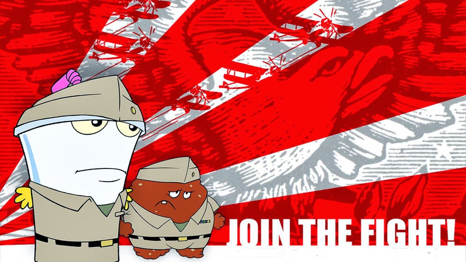 Action A Go Go: WALLPAPER WEDNESDAY: It's a Aqua Teen Hunger Force