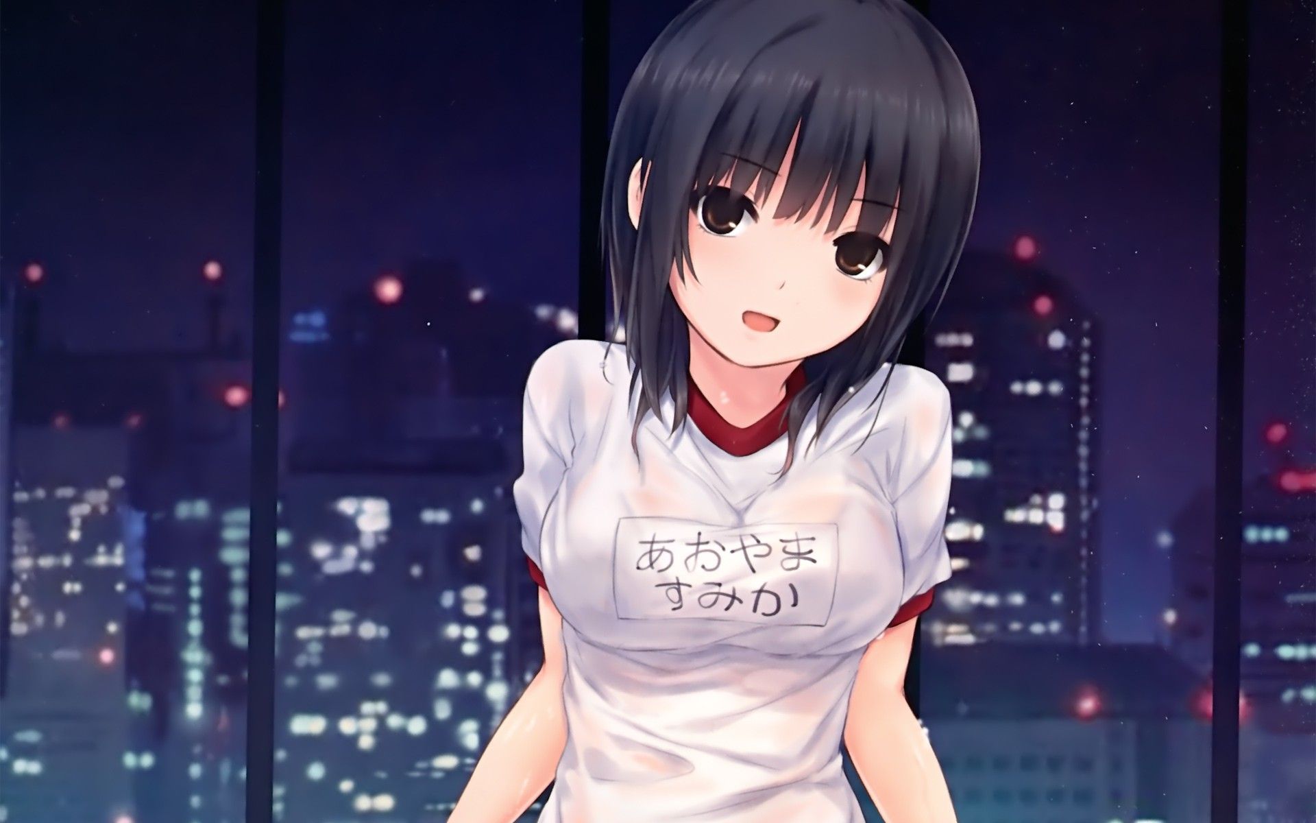 Text, Coffee Kizoku, Anime Girls, Aoyama Sumika Wallpaper