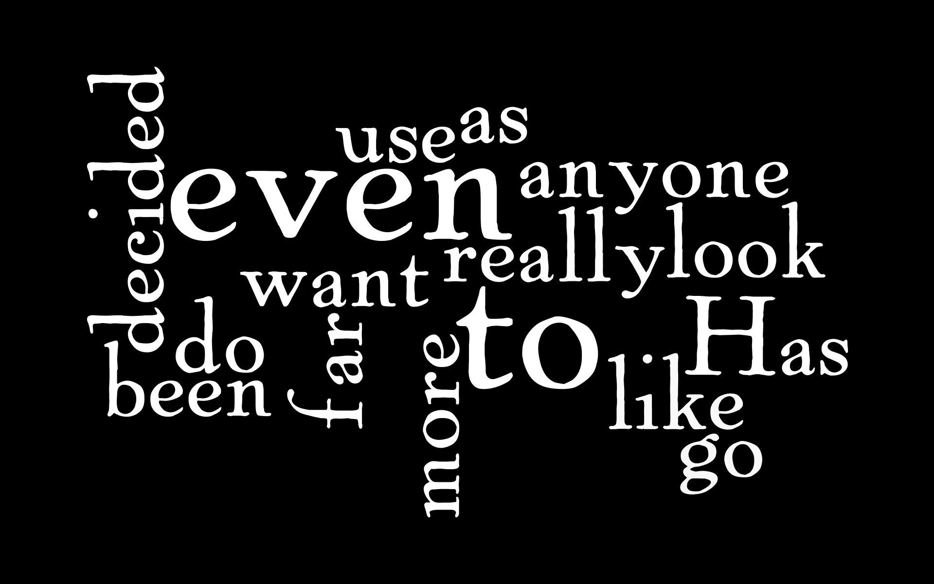 black, And, White, Text, Typography, Wordcloud Wallpaper HD
