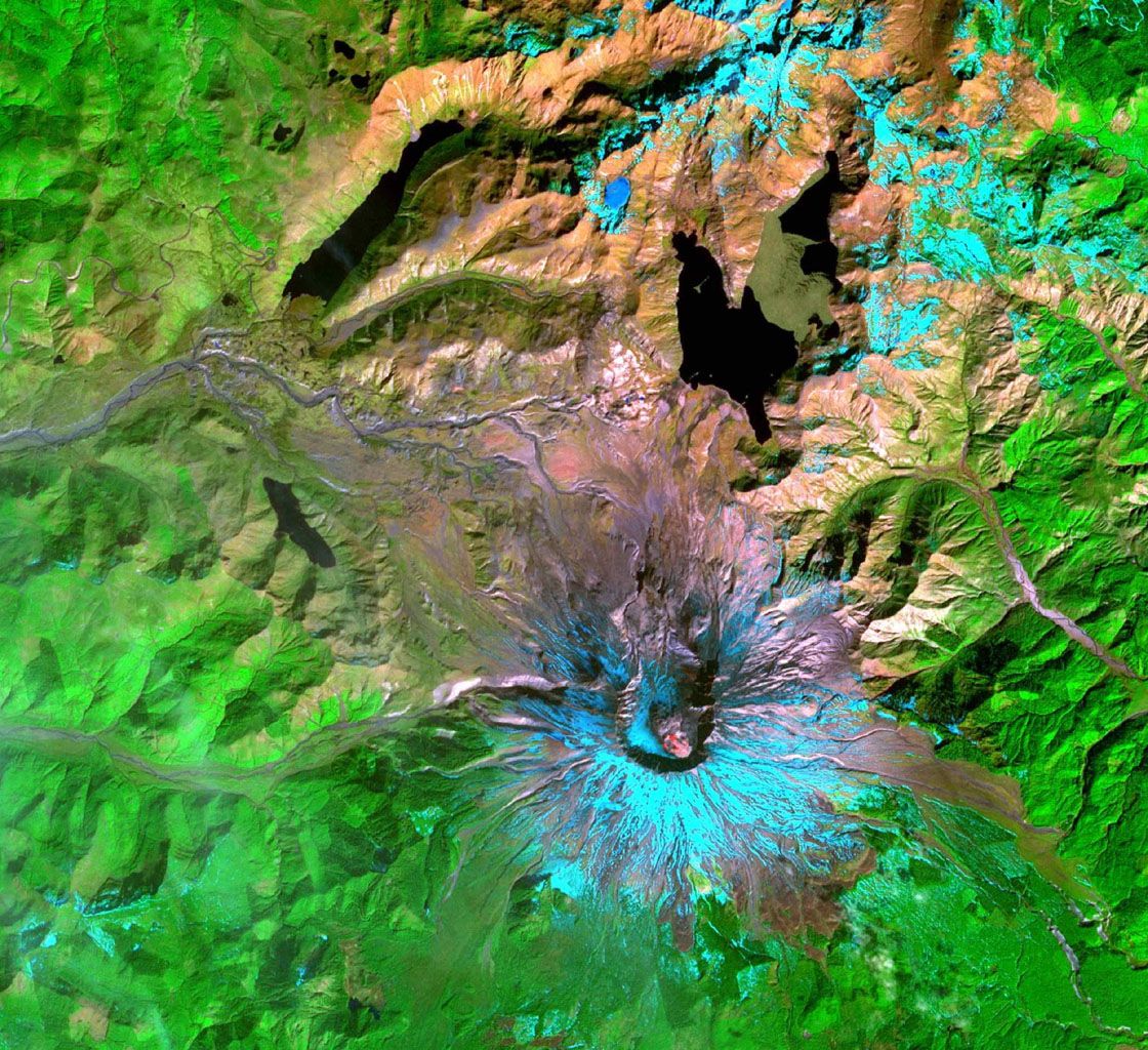 Space Image. Mount St. Helens