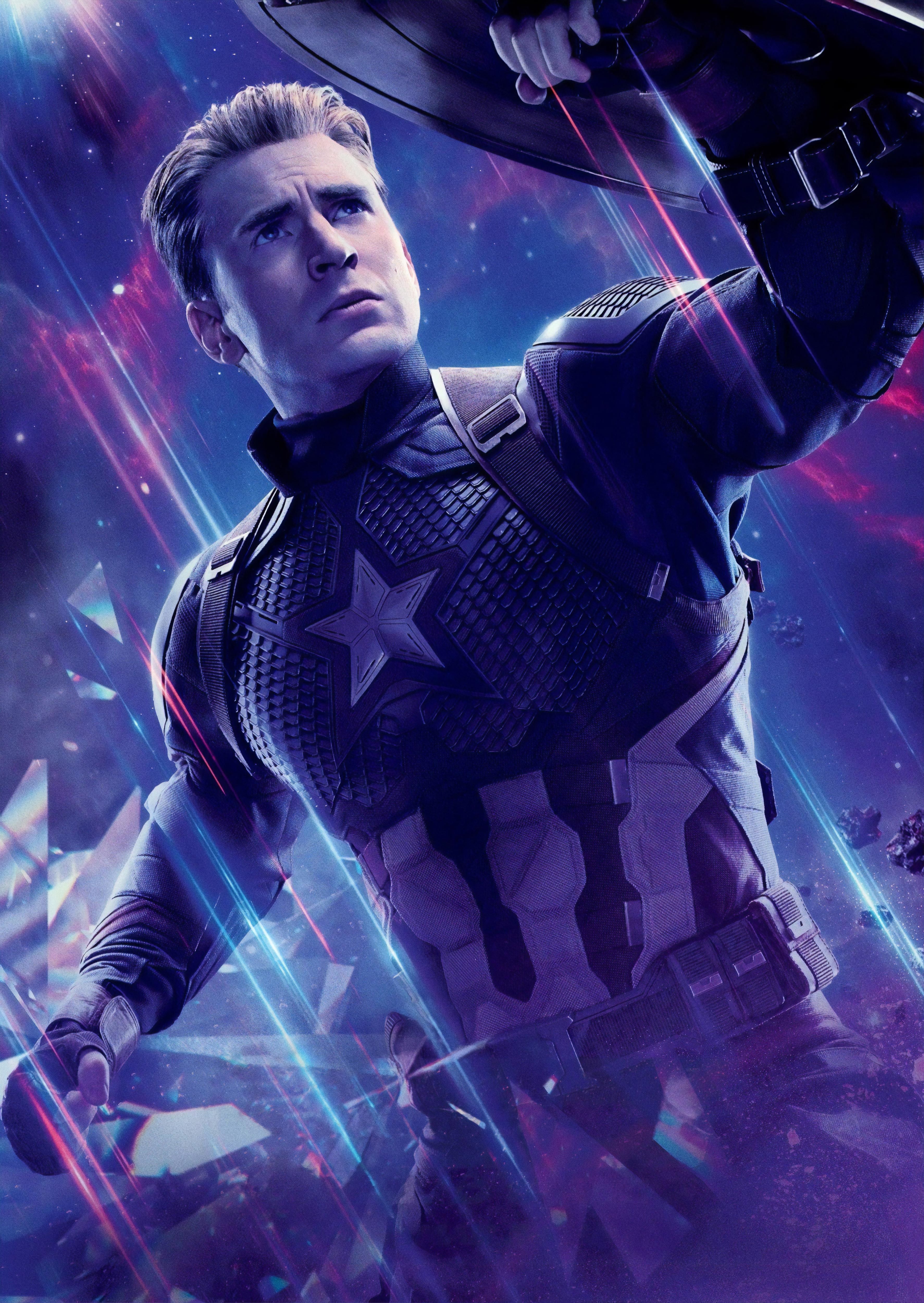 Free download Captain America in Avengers Endgame Wallpaper HD