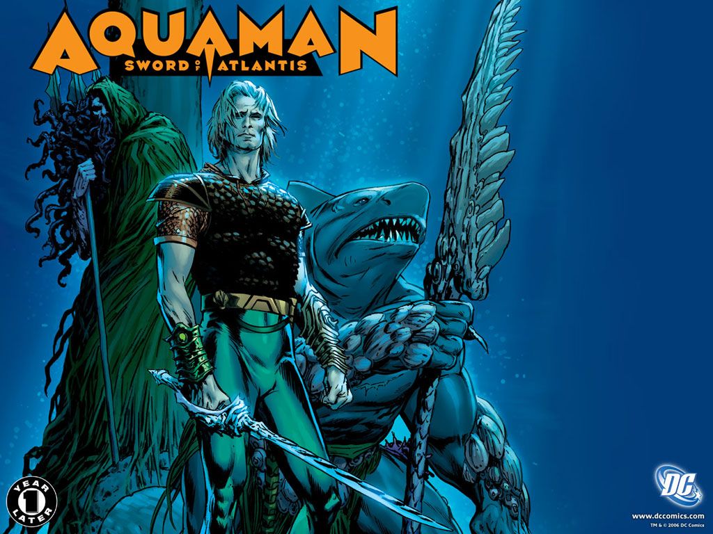 Aquaman Aquaman Swords of Atlantis Wallpaper