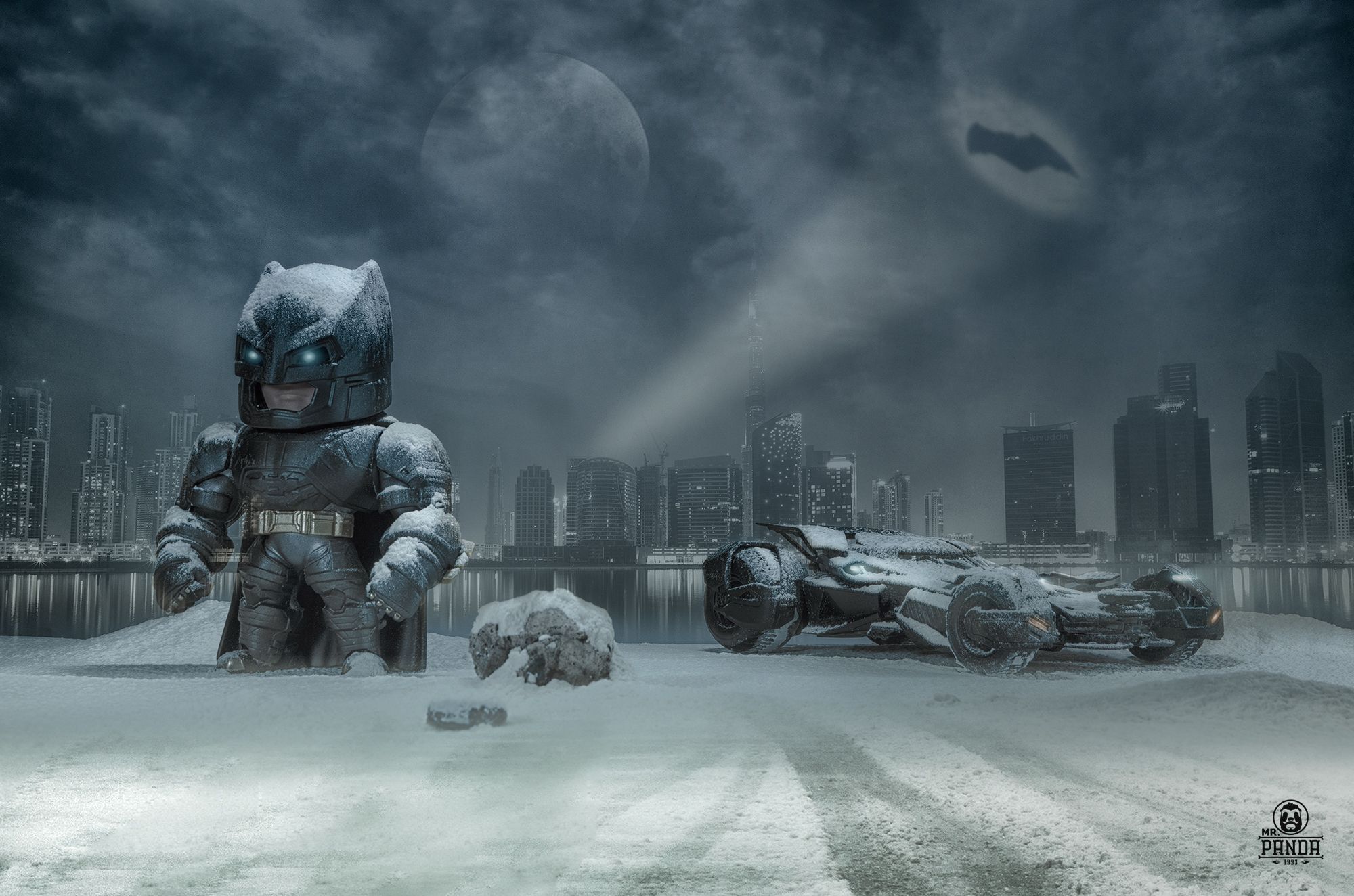 Comics Batman DC Comics Batmobile HD Wallpaper Background Image